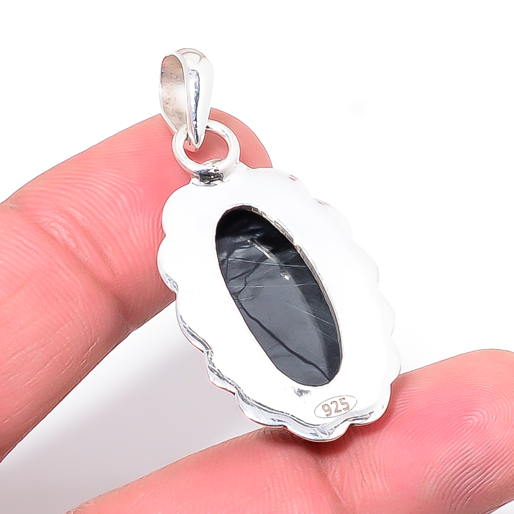 Picasso Jasper - Utah 925 Solid Sterling Silver Pendant