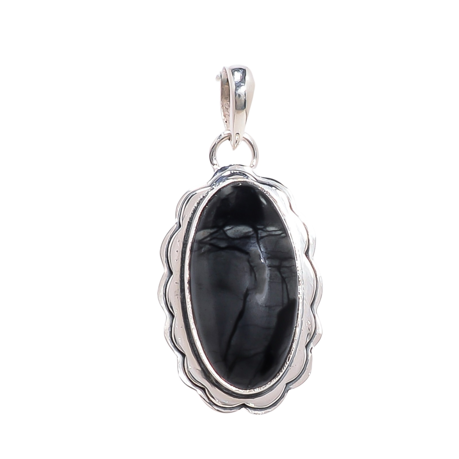Picasso Jasper - Utah 925 Solid Sterling Silver Pendant