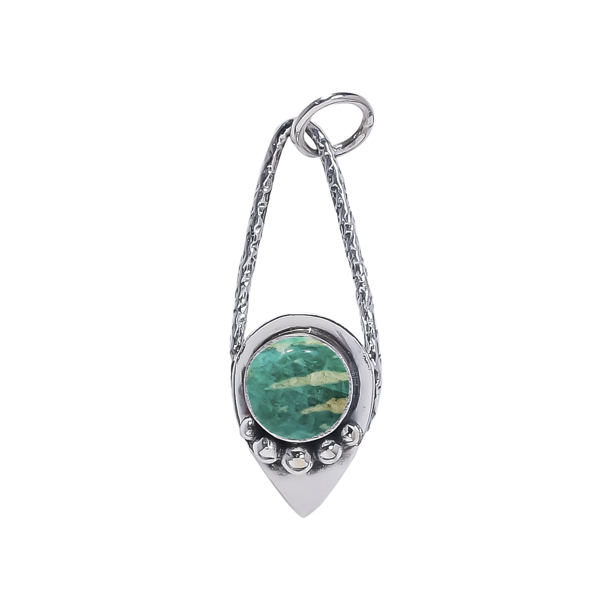 Amazonite - Colorado Mines 925 Solid Sterling Silver Pendant