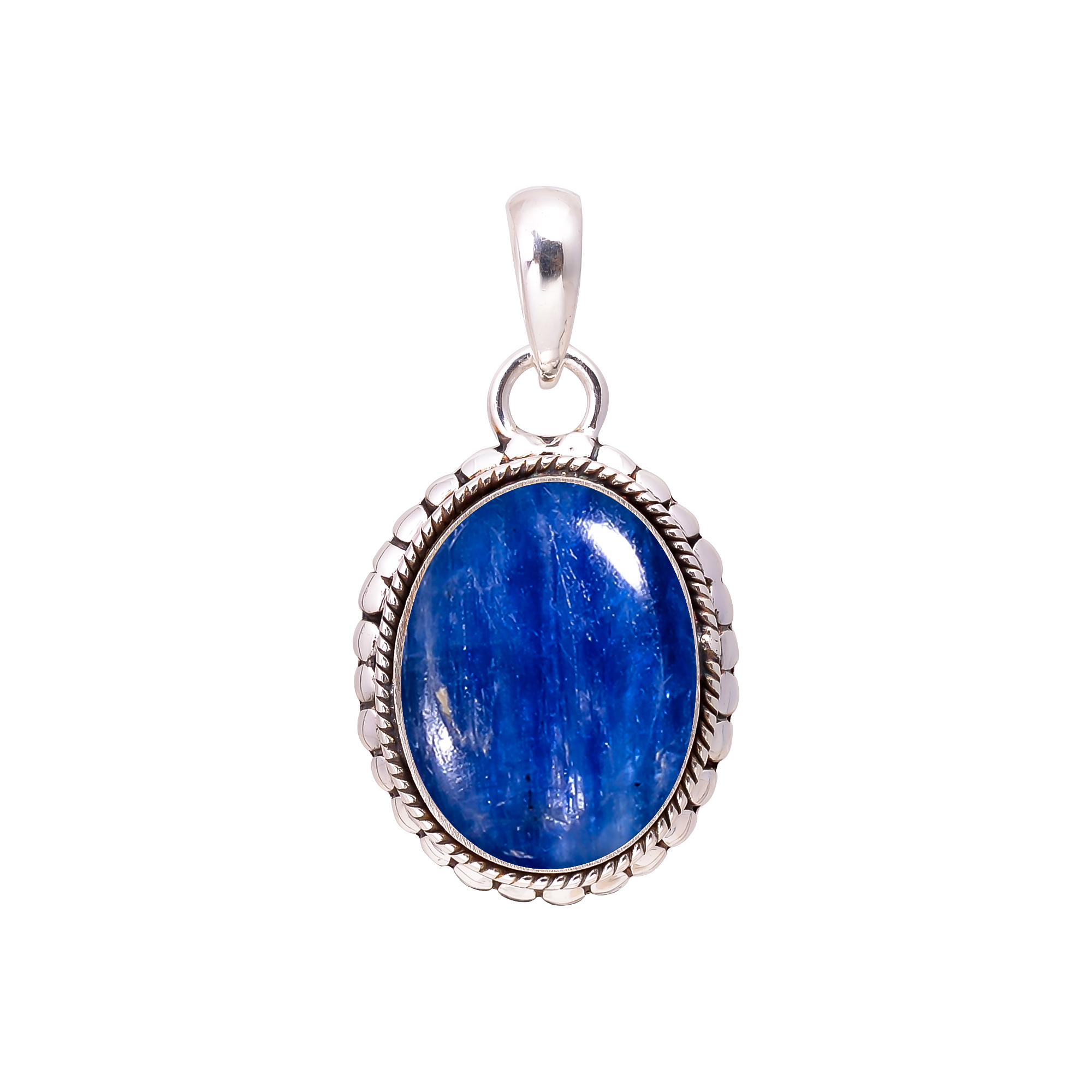 Kyanite - Nepal 925 Solid Sterling Silver Pendant