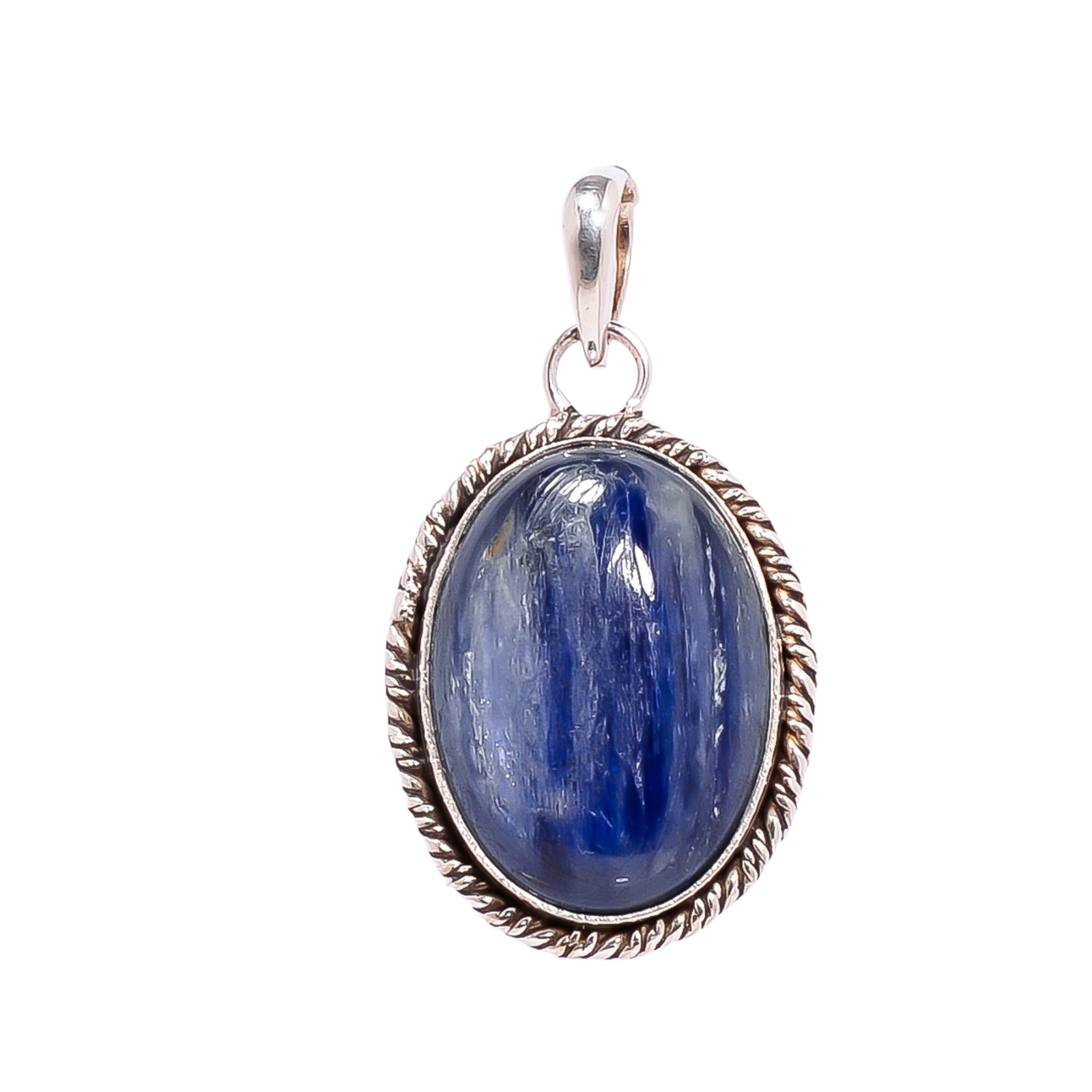 Kyanite - Nepal 925 Solid Sterling Silver Pendant