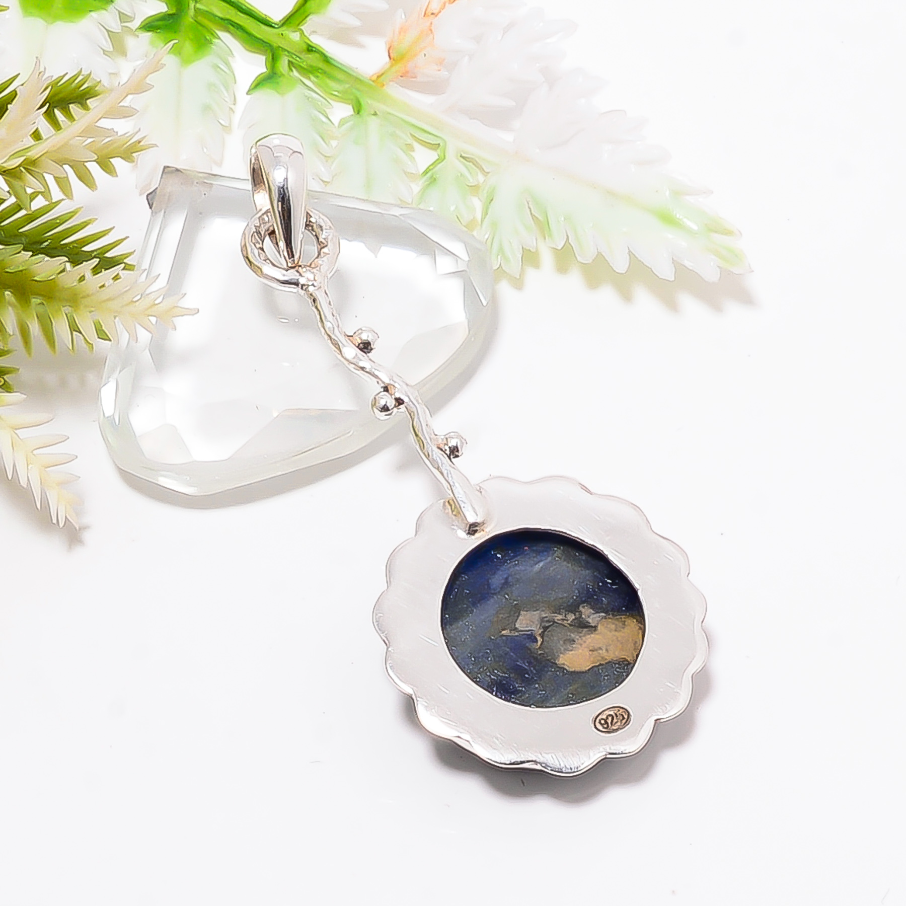 Kyanite - Nepal 925 Solid Sterling Silver Pendant