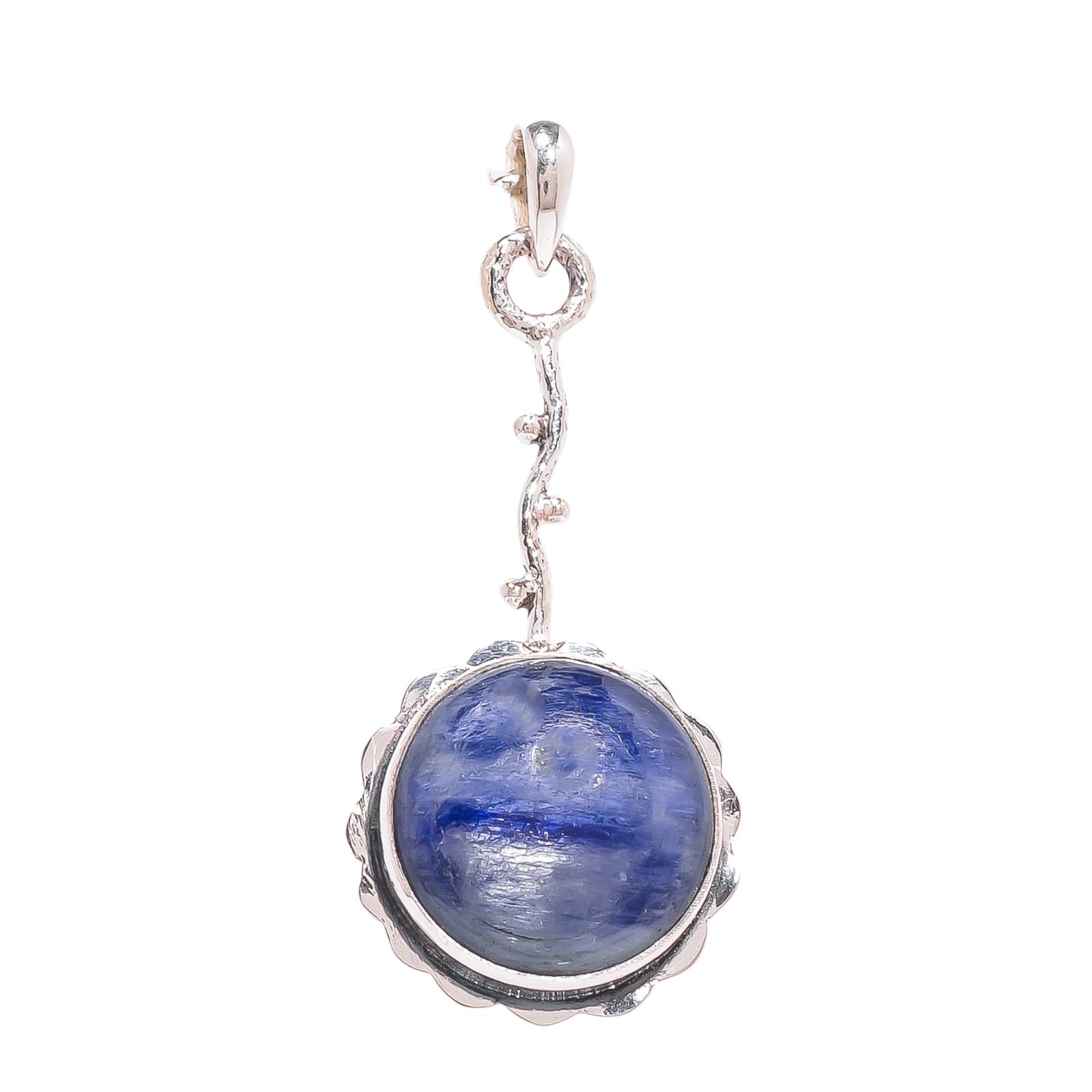 Kyanite - Nepal 925 Solid Sterling Silver Pendant
