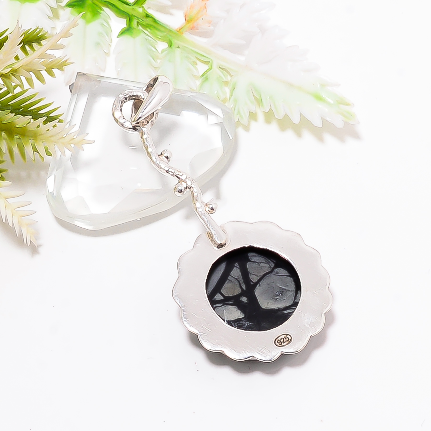 Picasso Jasper - Utah 925 Solid Sterling Silver Pendant