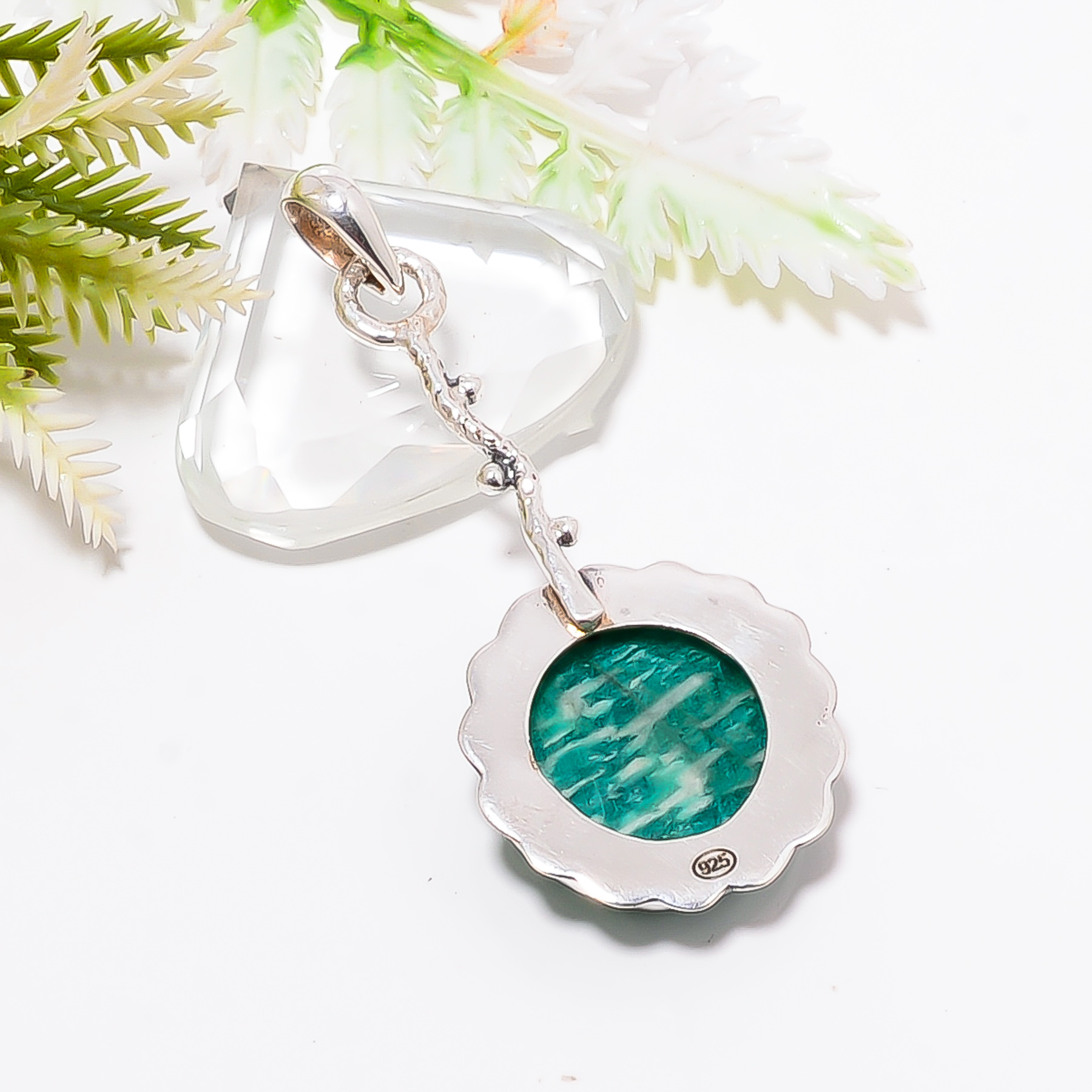 Amazonite - Colorado Mines 925 Solid Sterling Silver Pendant