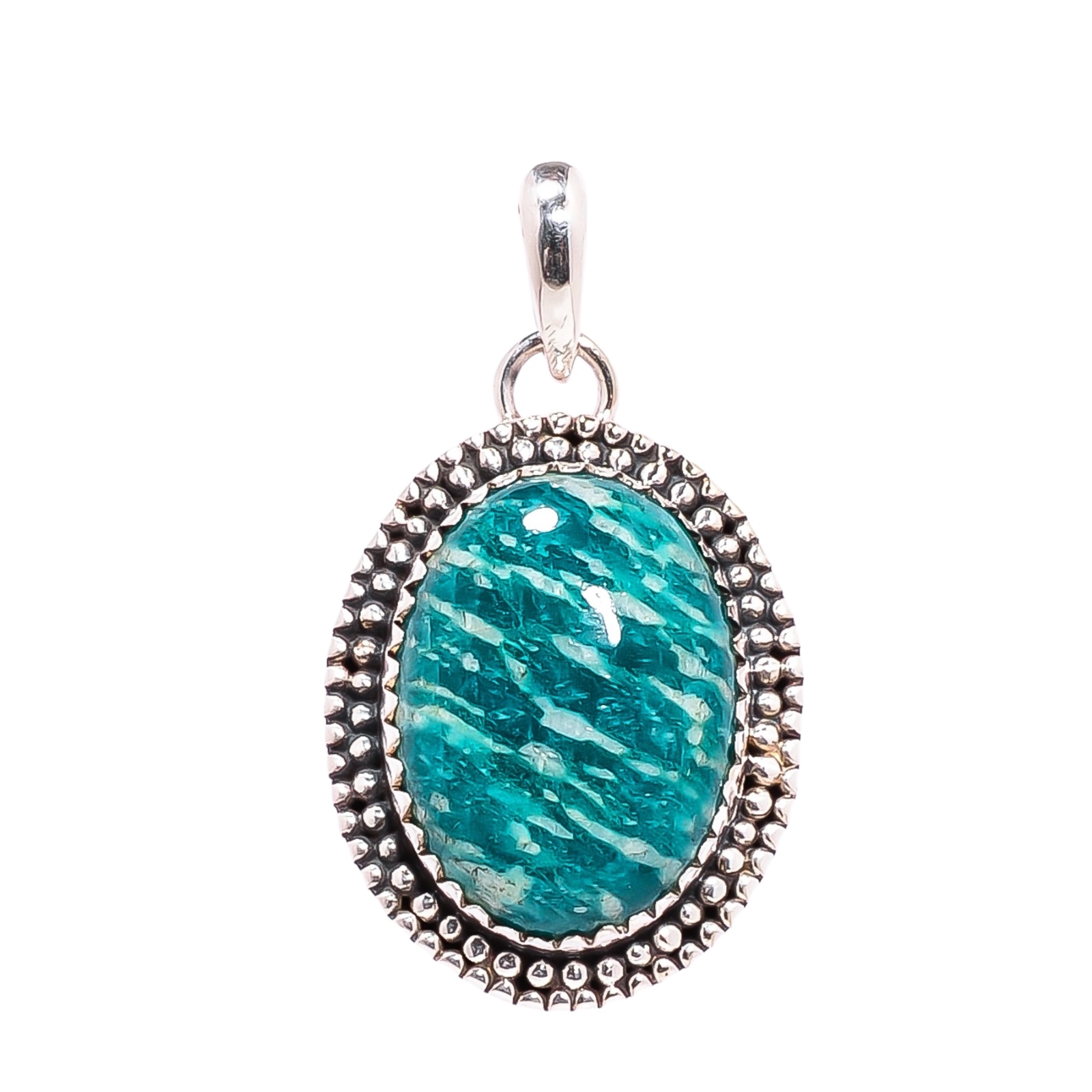 Amazonite - Colorado Mines 925 Solid Sterling Silver Pendant