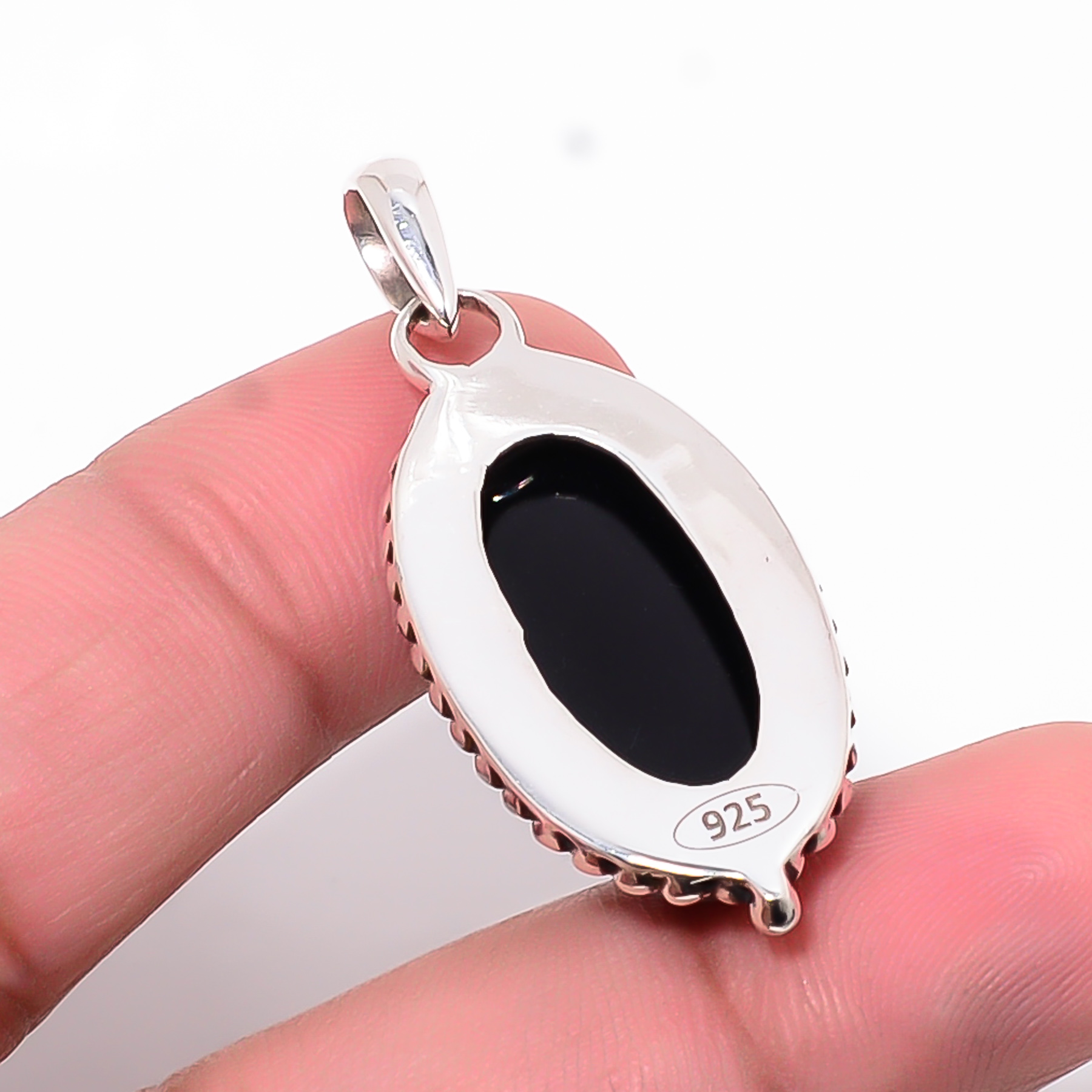 Triplet Opal - Simulated 925 Solid Sterling Silver Pendant