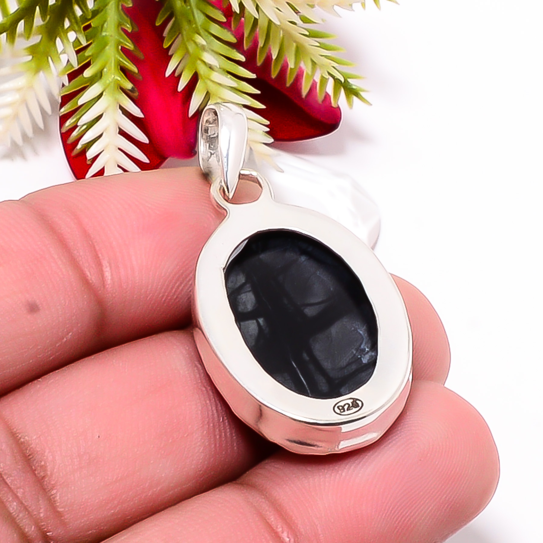 Picasso Jasper - Utah 925 Solid Sterling Silver Pendant