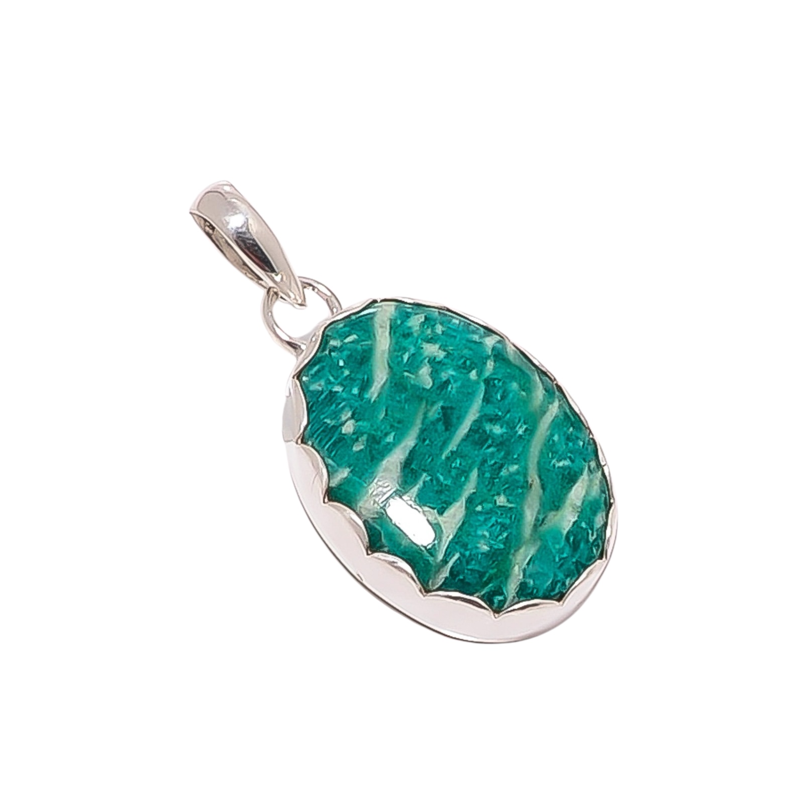 Amazonite - Colorado Mines 925 Solid Sterling Silver Pendant