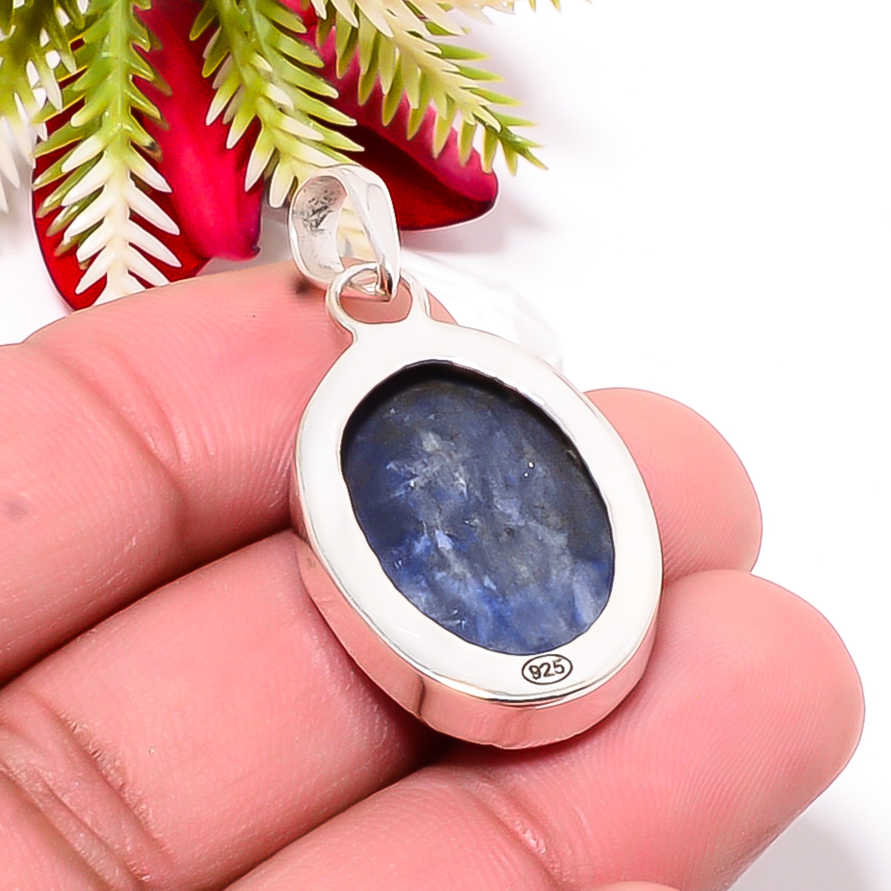 Kyanite - Nepal 925 Solid Sterling Silver Pendant