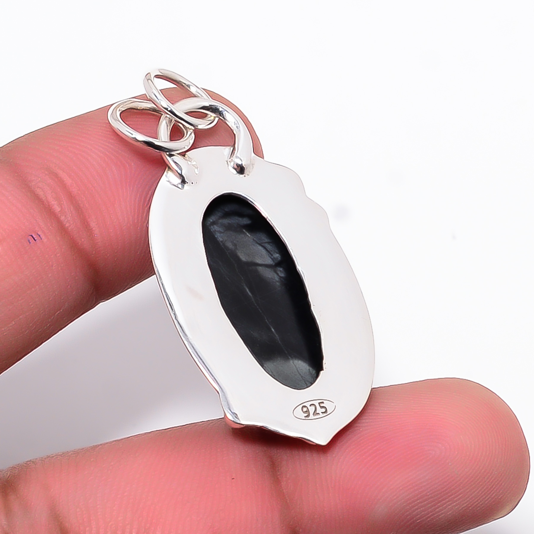 Picasso Jasper - Utah 925 Solid Sterling Silver Pendant