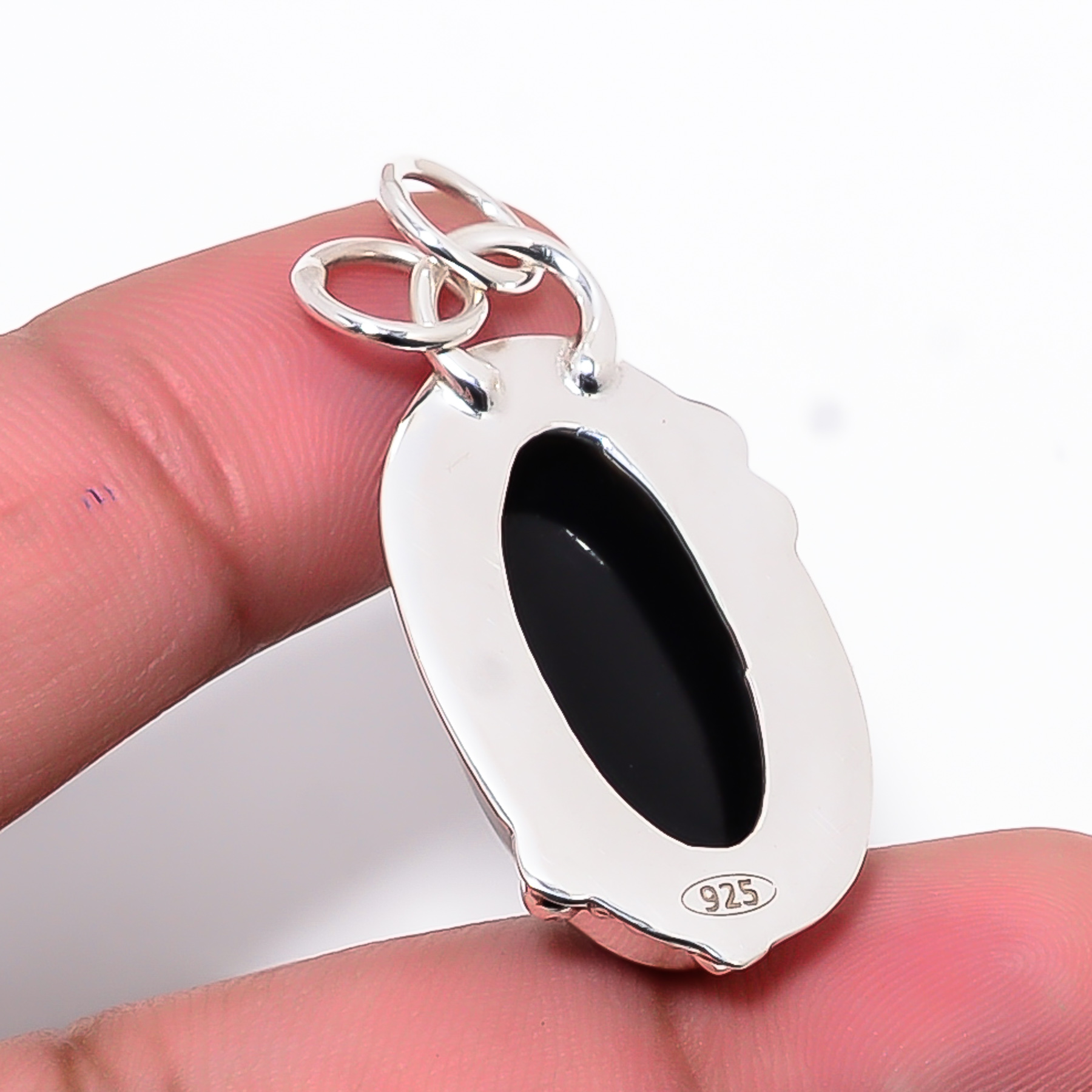Triplet Opal - Simulated 925 Solid Sterling Silver Pendant