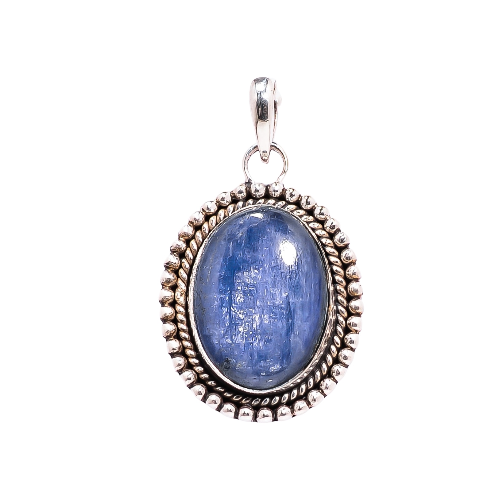 Kyanite - Nepal 925 Solid Sterling Silver Pendant
