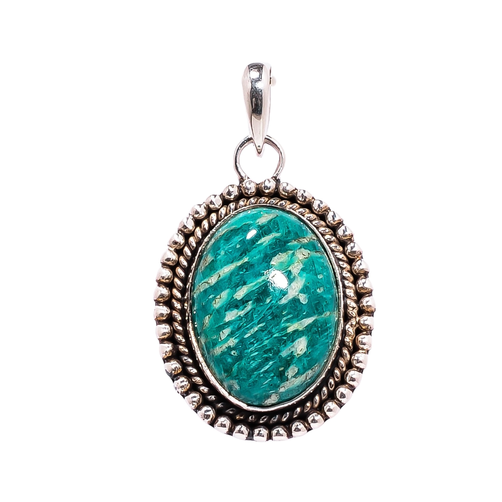 Amazonite - Colorado Mines 925 Solid Sterling Silver Pendant