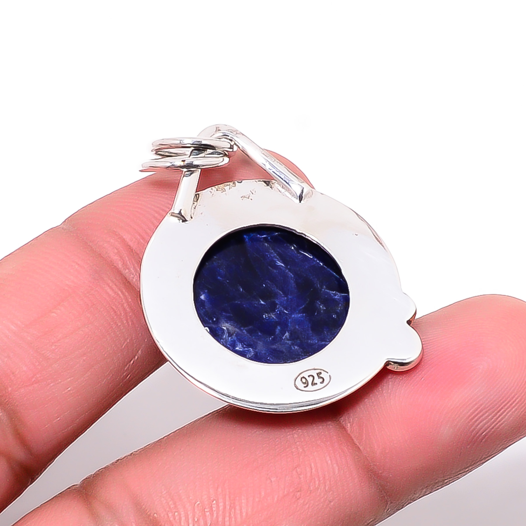 Sodalite - Minas Gerais 925 Solid Sterling Silver Pendant