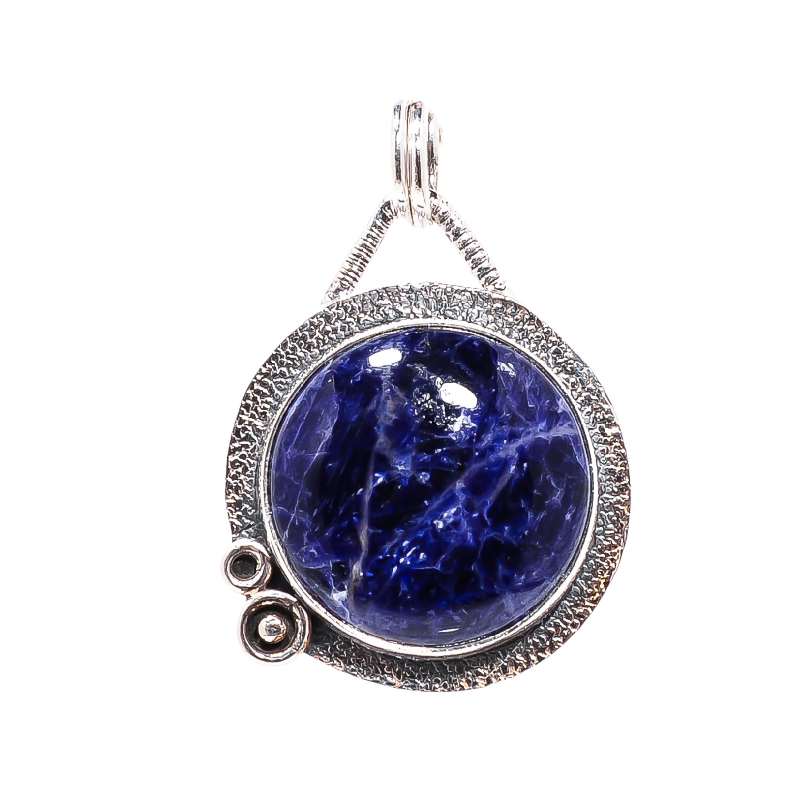 Sodalite - Minas Gerais 925 Solid Sterling Silver Pendant
