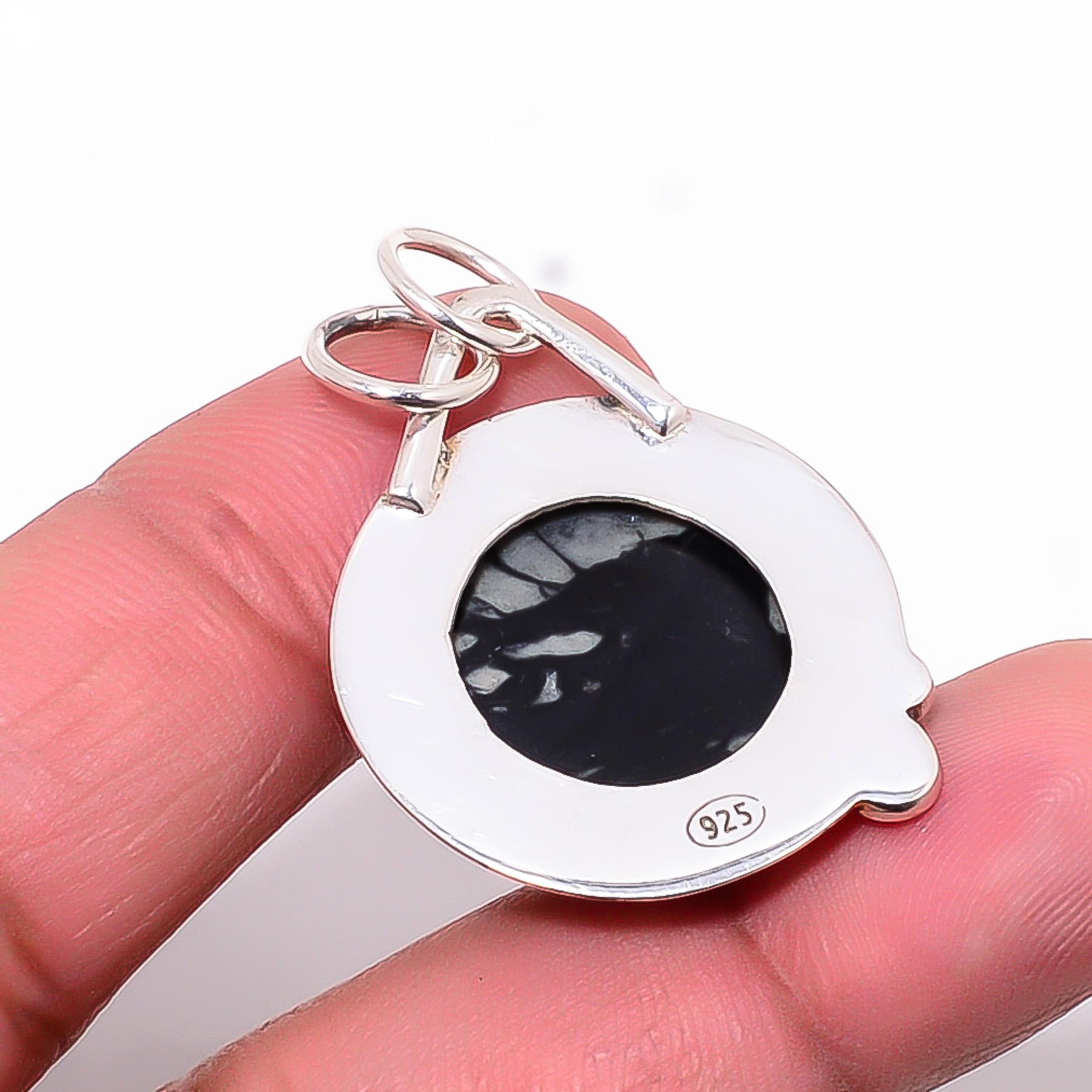 Picasso Jasper - Utah 925 Solid Sterling Silver Pendant