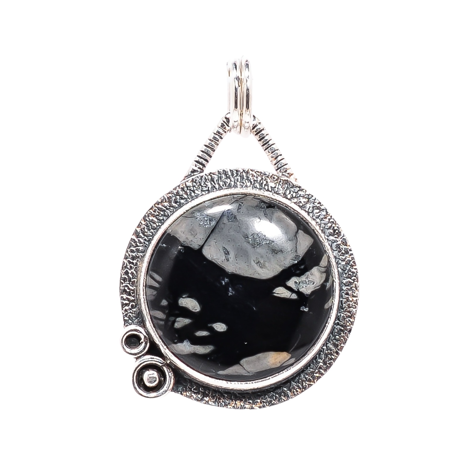 Picasso Jasper - Utah 925 Solid Sterling Silver Pendant