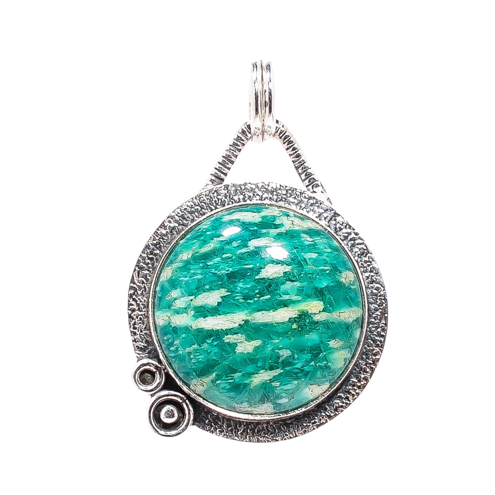 Amazonite - Colorado Mines 925 Solid Sterling Silver Pendant