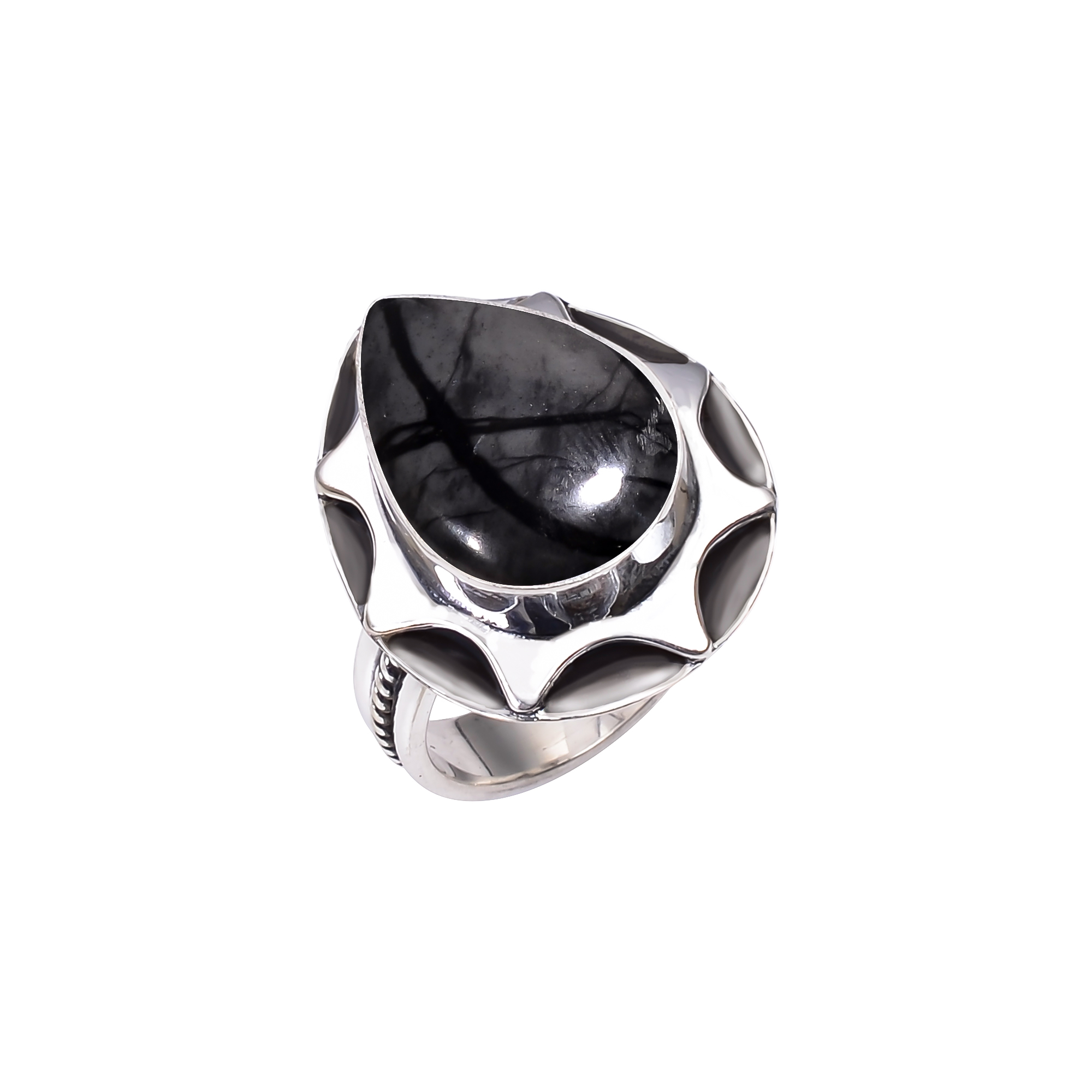 Picasso Jasper - Utah 925 Sterling Silver Ring