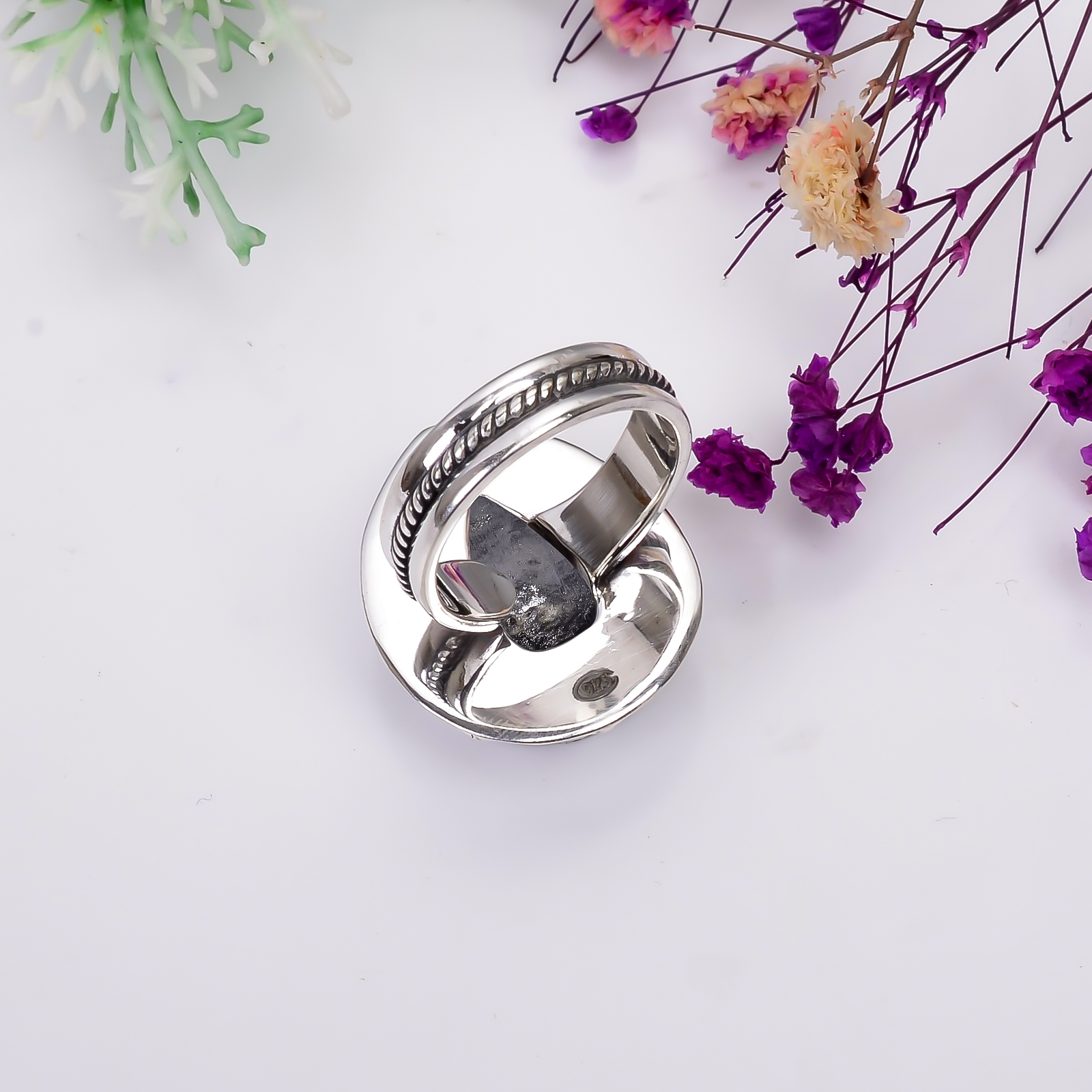 Picasso Jasper - Utah 925 Sterling Silver Ring