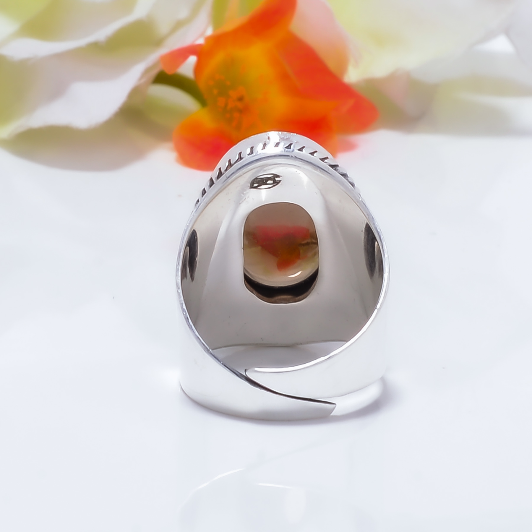 Smoky Quartz - Brazil Gemstone 925 Sterling Silver Ring