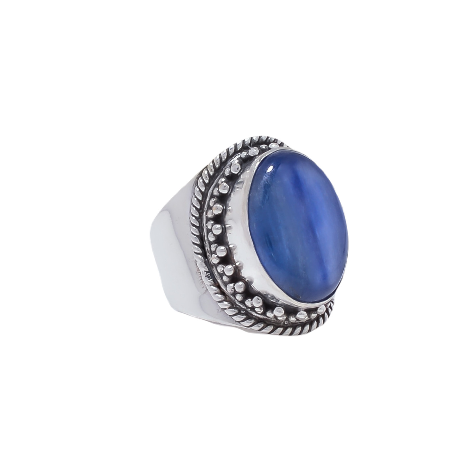 Kyanite - Nepal Gemstone 925 Sterling Silver Ring
