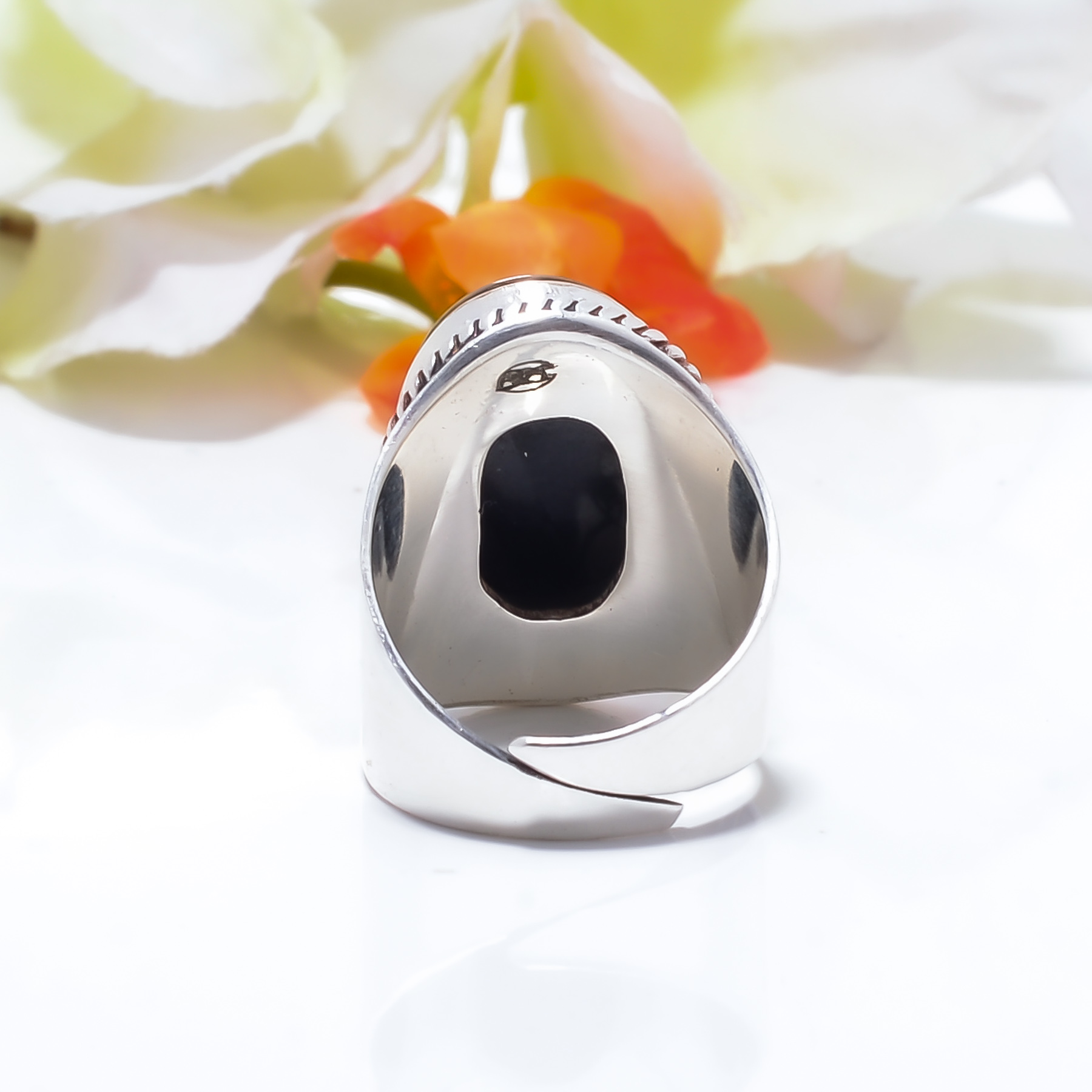 Picasso Jasper - Utah Gemstone 925 Sterling Silver Ring