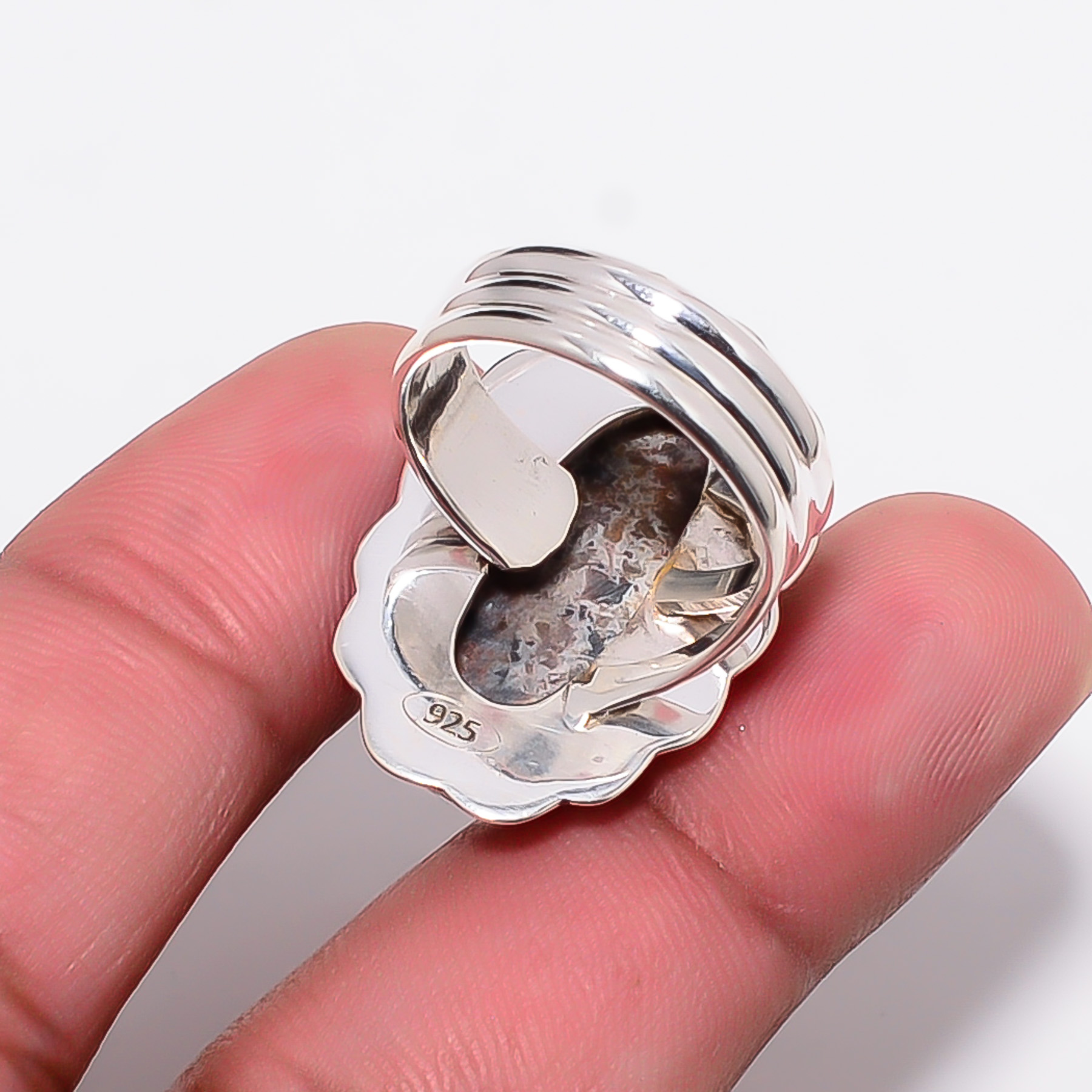 Crazy Lace Agate - Australia 925 Sterling Silver Ring