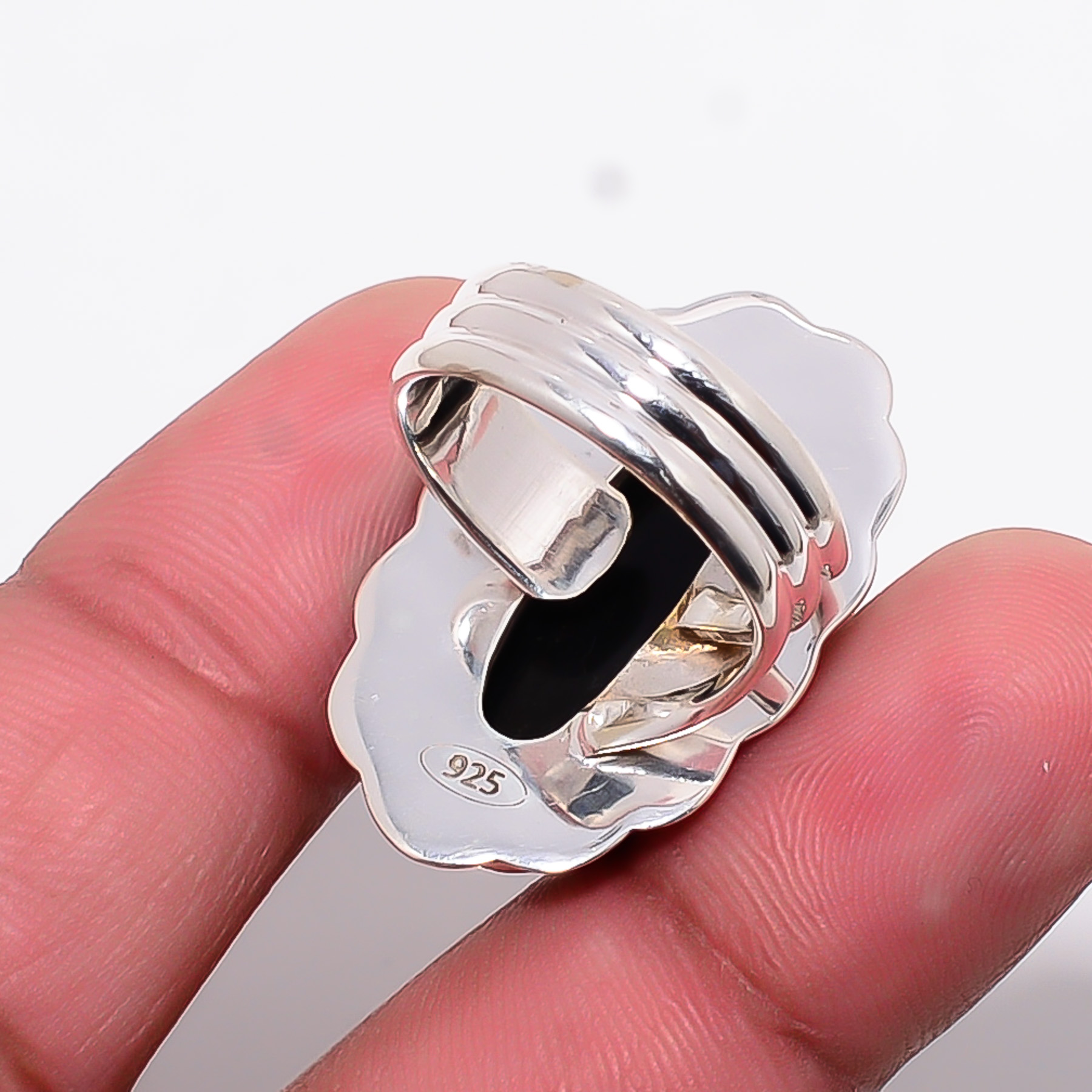 Black Onyx - Brazil 925 Sterling Silver Ring