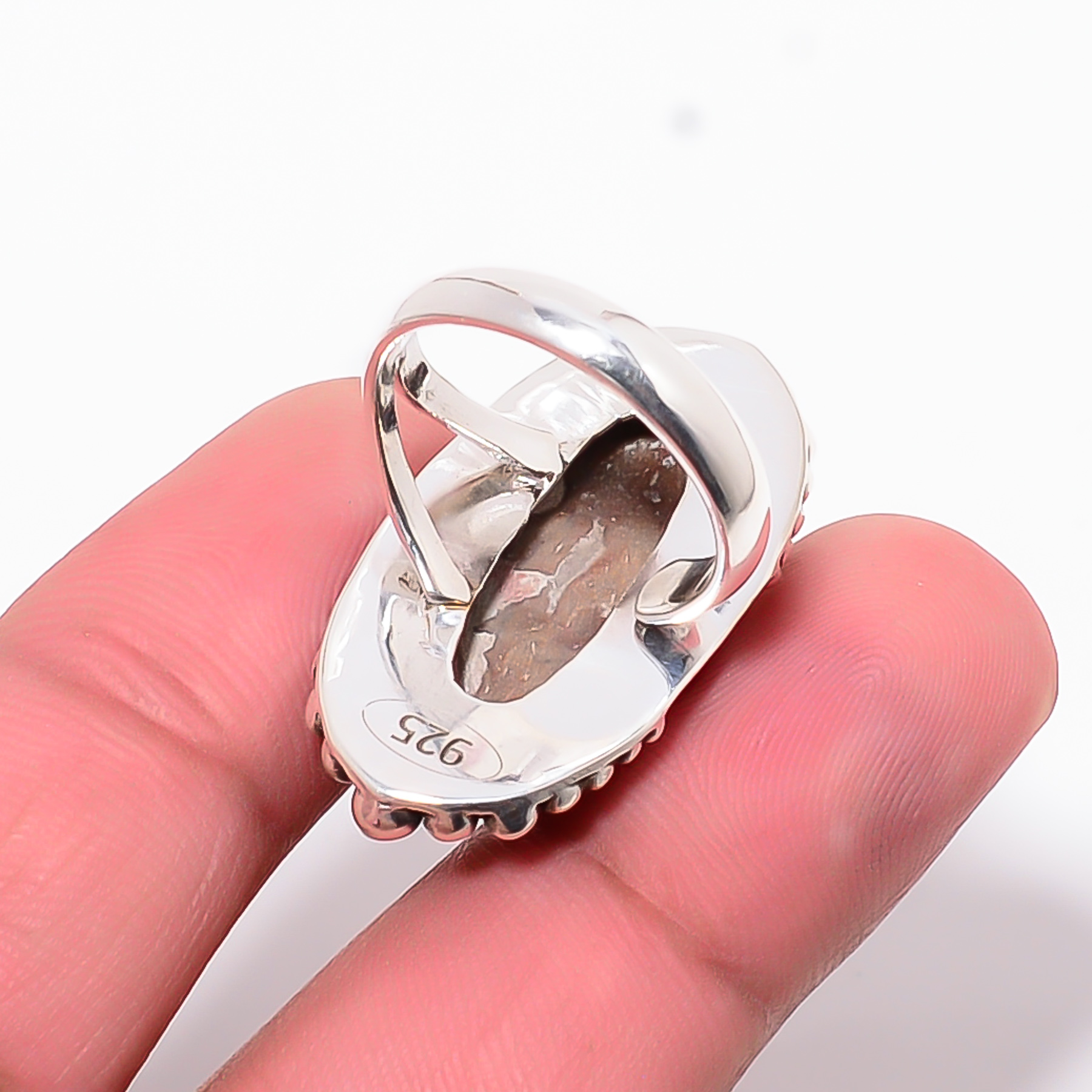 Crazy Lace Agate - Australia 925 Sterling Silver Ring