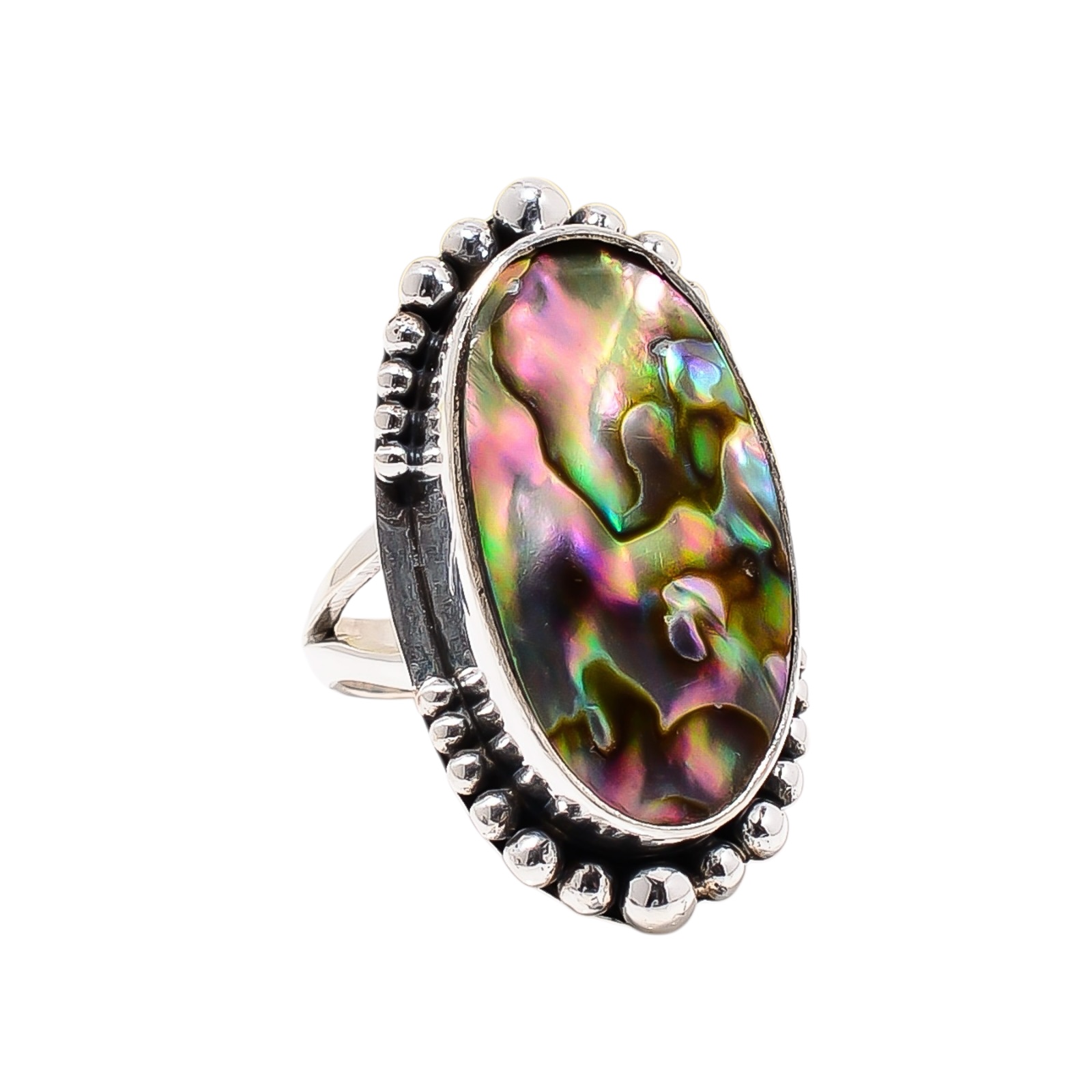Mermaid Dream Abalone Shell - Australia 925 Sterling Silver Ring