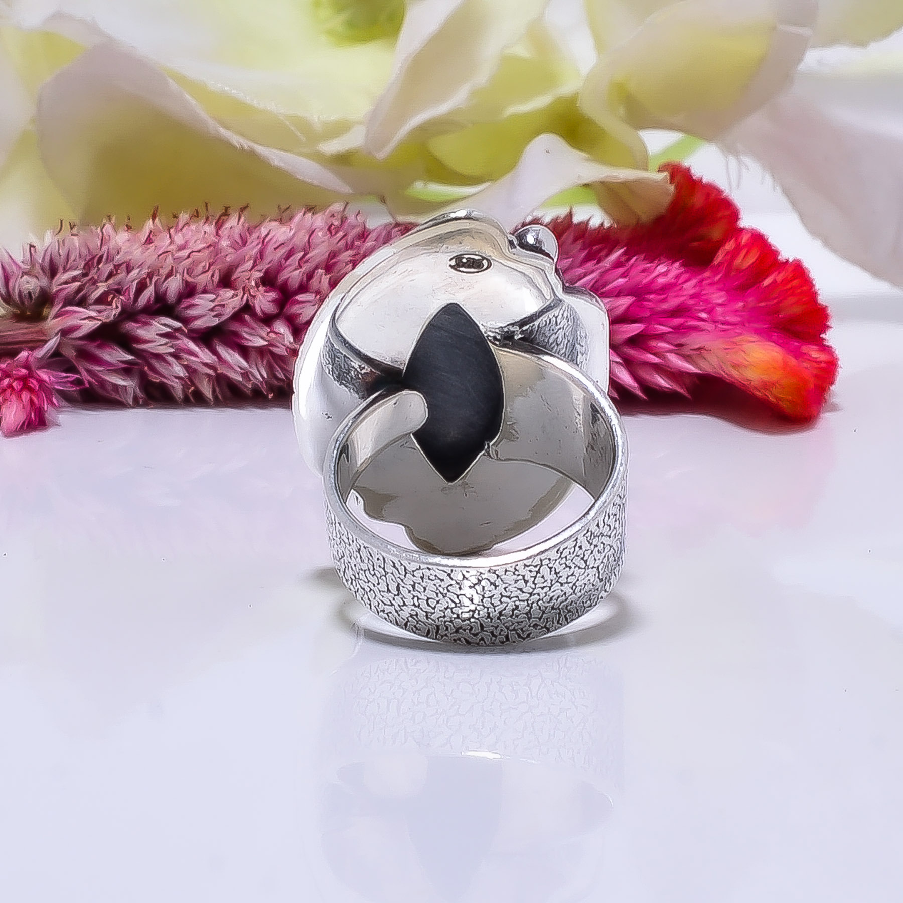 Mermaid Dream Abalone Shell - Australia Gemstone 925 Sterling Silver Ring