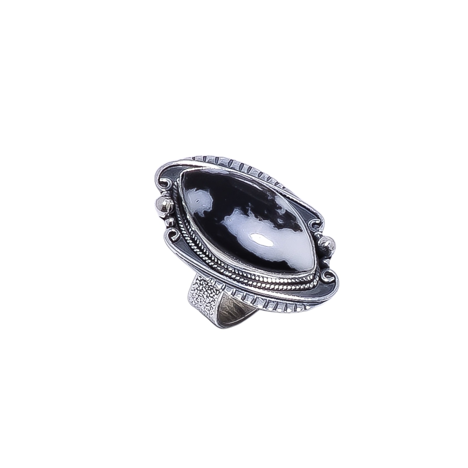 White Buffalo Turquoise - Nevada Gemstone 925 Sterling Silver Ring