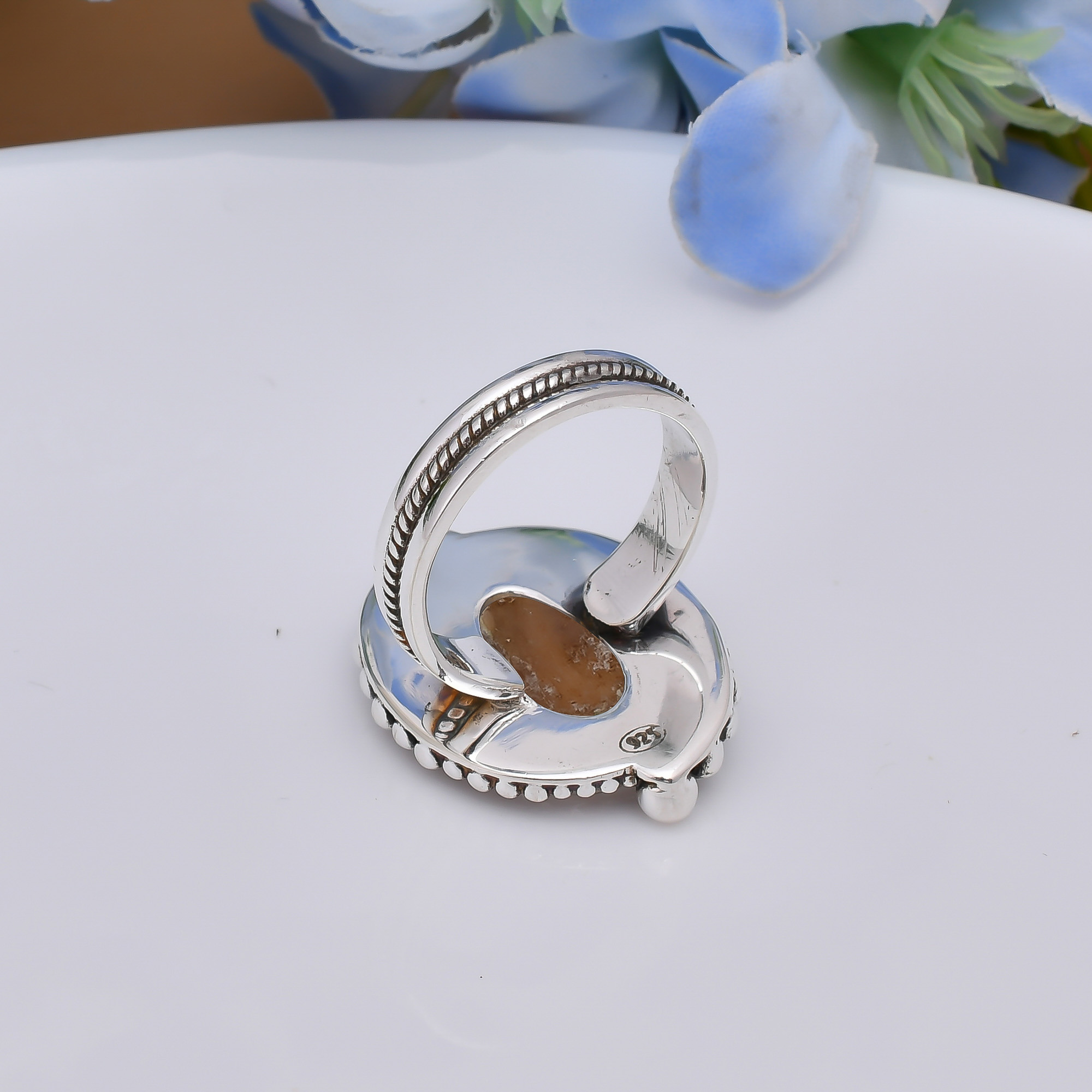 Mother Of Pearl - Australia 925 Sterling Silver Ring