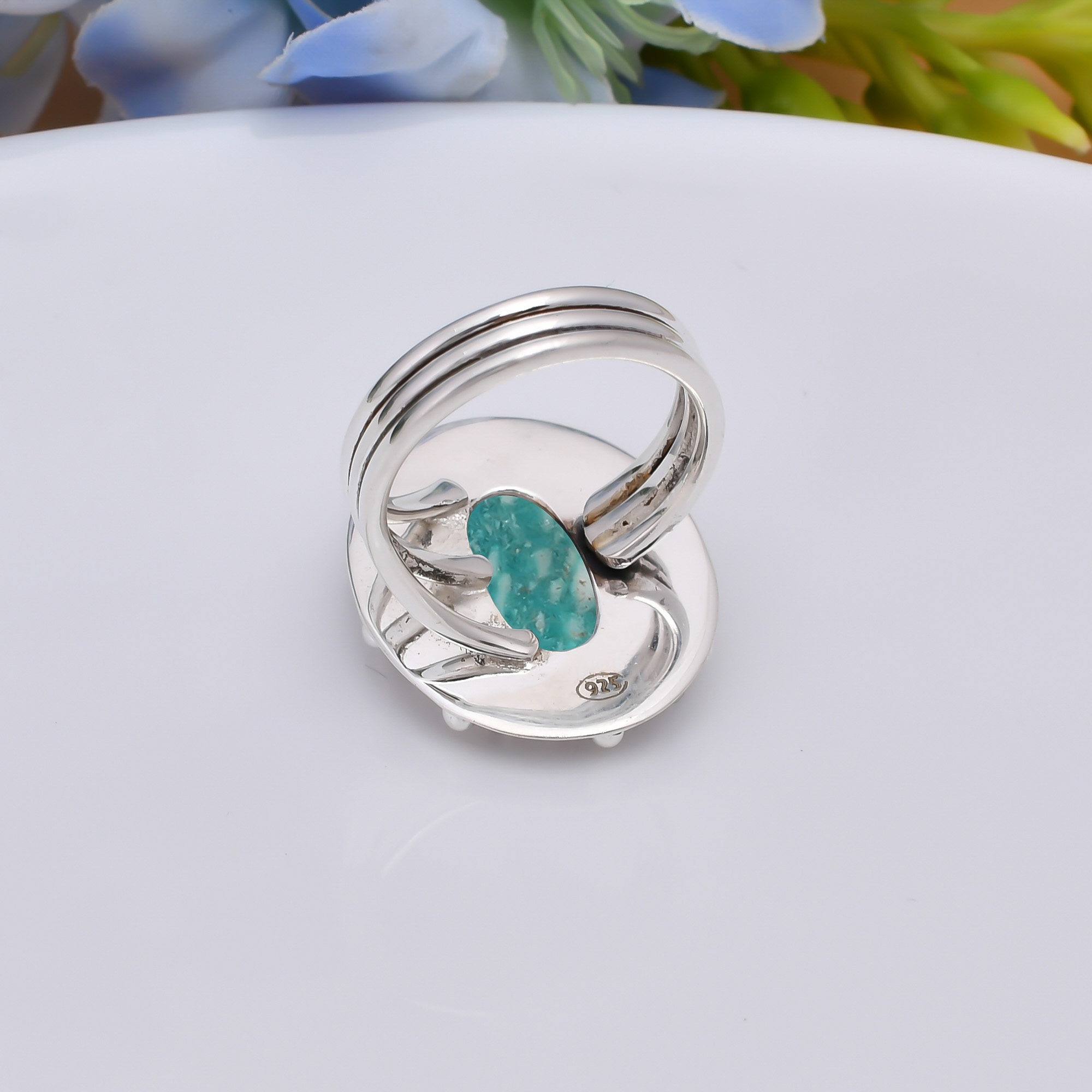 Amazonite - Colorado Mines 925 Sterling Silver Ring