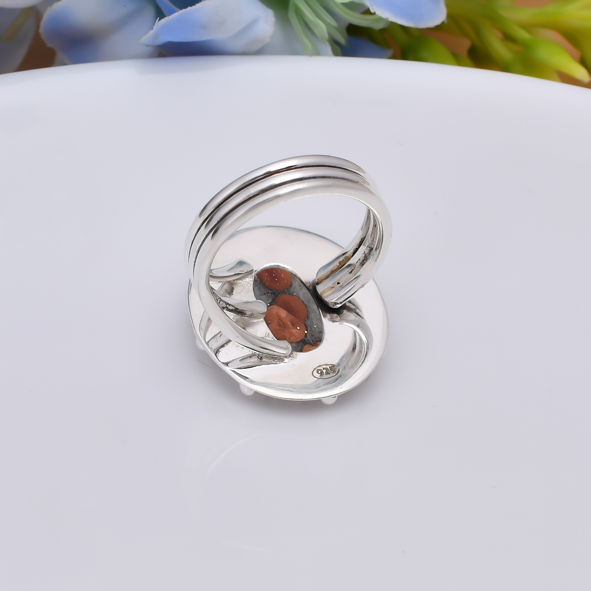 Peanut Obsidian - Sonora 925 Sterling Silver Ring