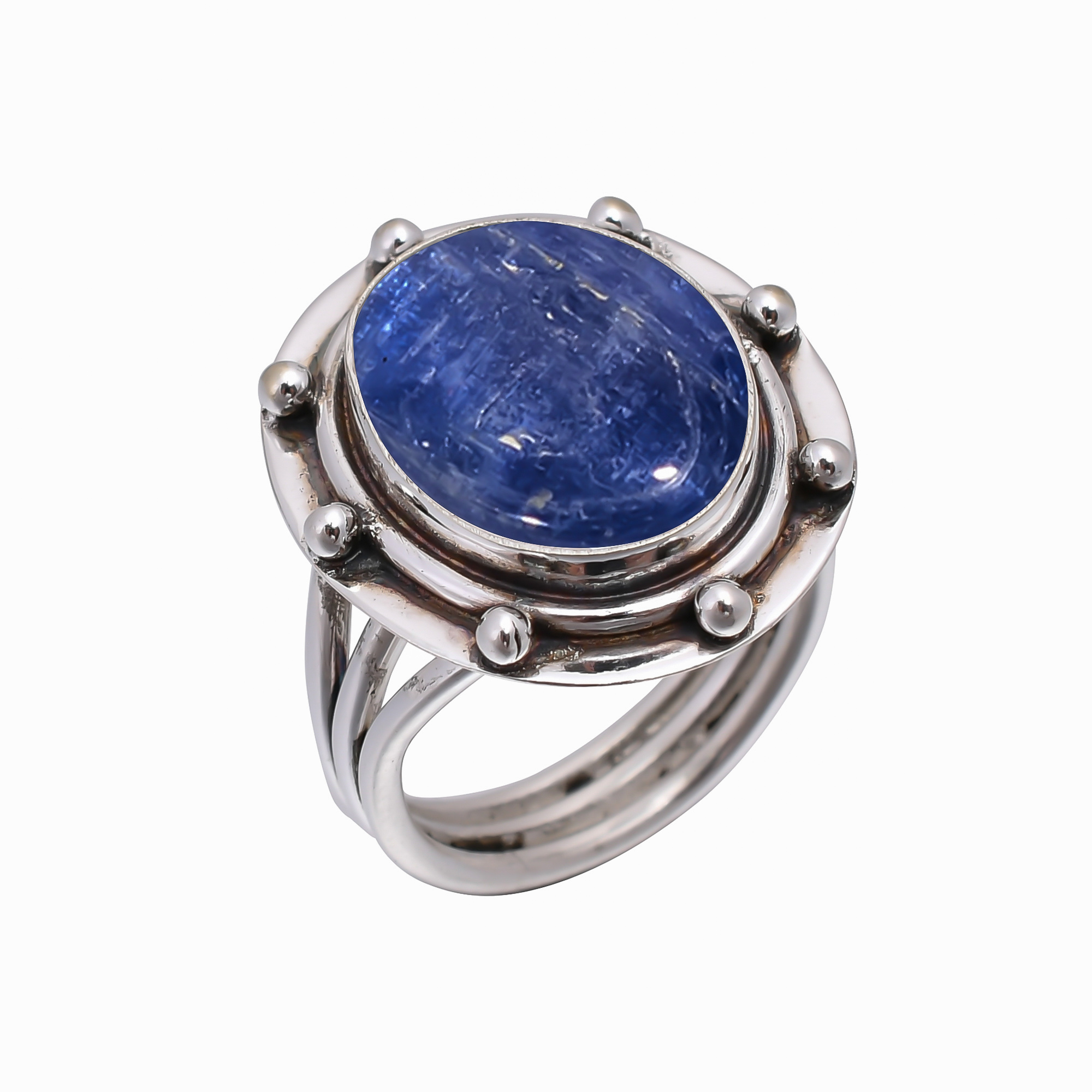 Kyanite - Nepal 925 Sterling Silver Ring