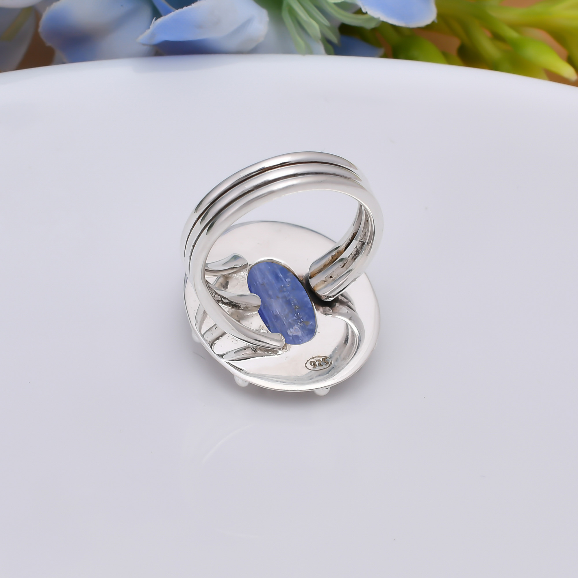Kyanite - Nepal 925 Sterling Silver Ring