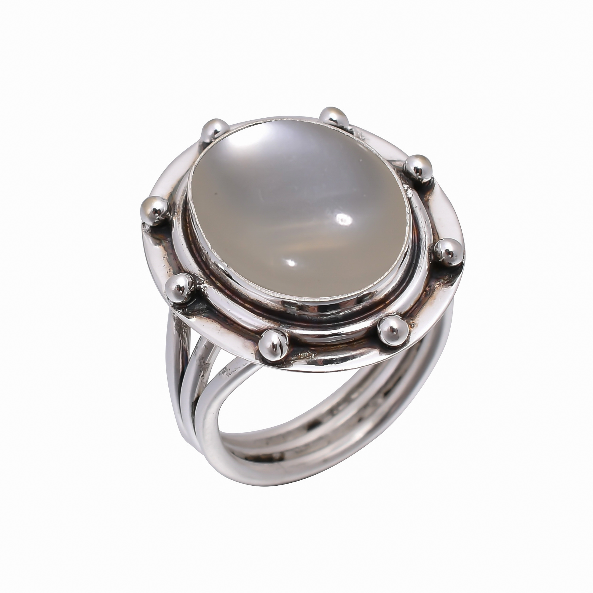 Mabe Pearl - Simulated 925 Sterling Silver Ring