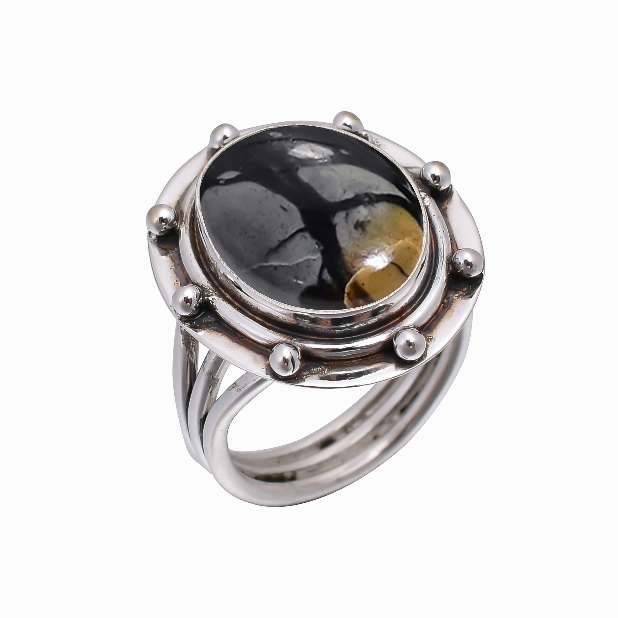 Picasso Jasper - Utah 925 Sterling Silver Ring