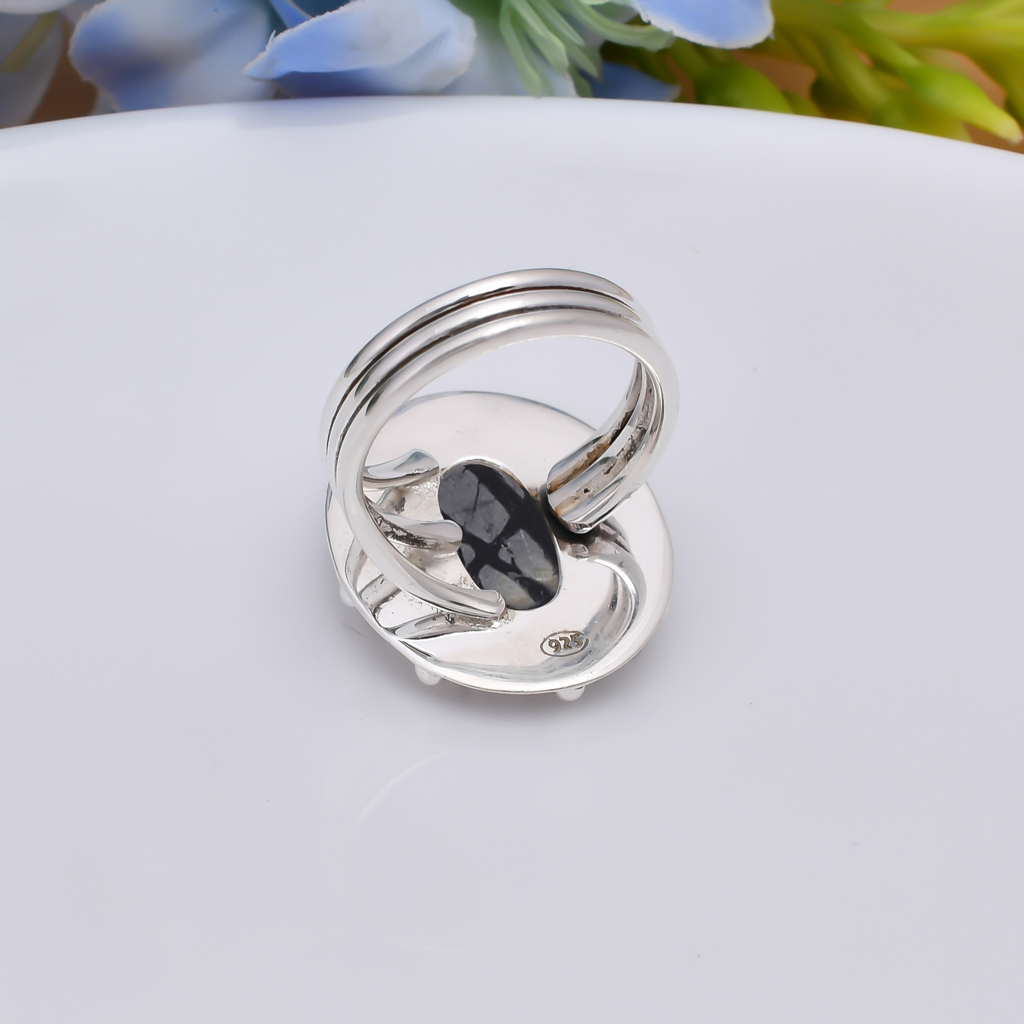 Picasso Jasper - Utah 925 Sterling Silver Ring