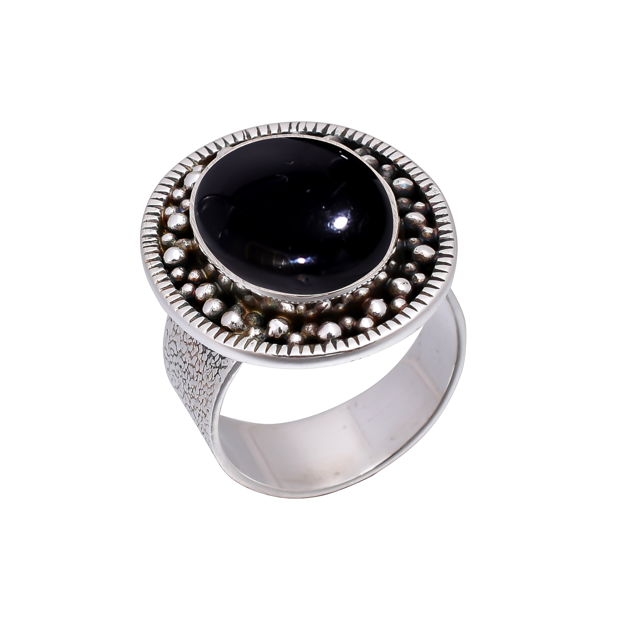 Black Onyx - Brazil 925 Sterling Silver Ring