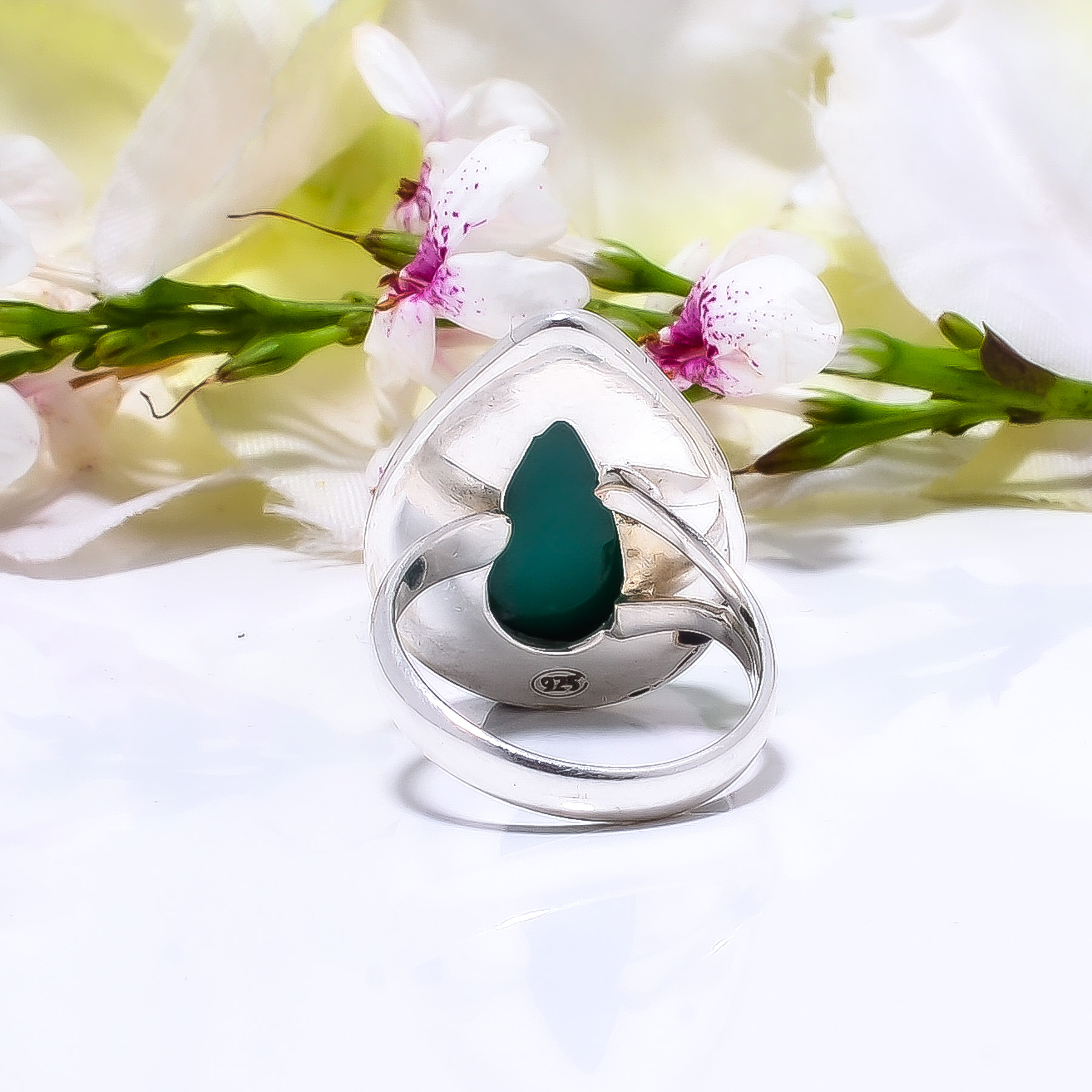 Malachite - Congo 925 Sterling Silver Ring