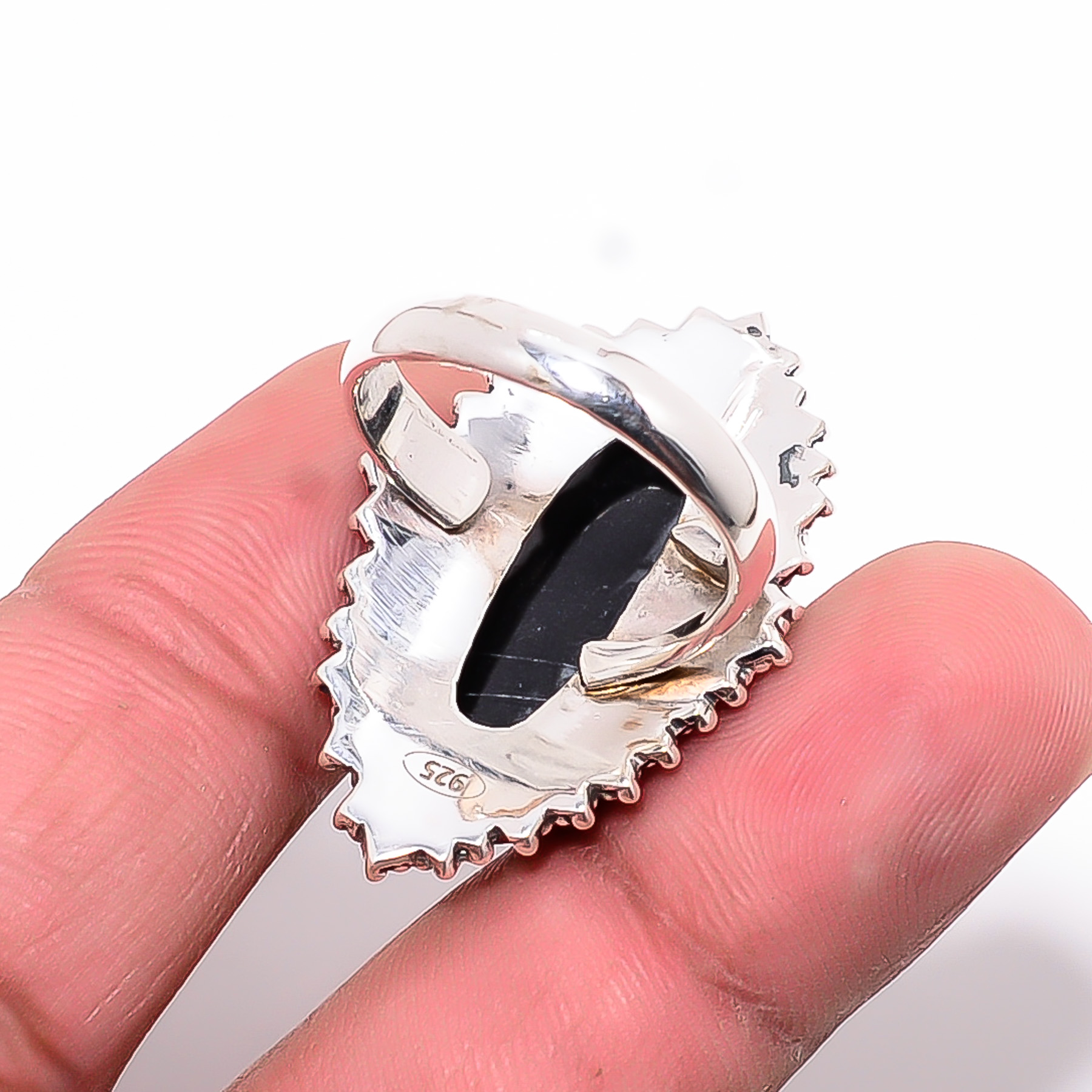 White Buffalo Turquoise - Nevada 925 Sterling Silver Ring