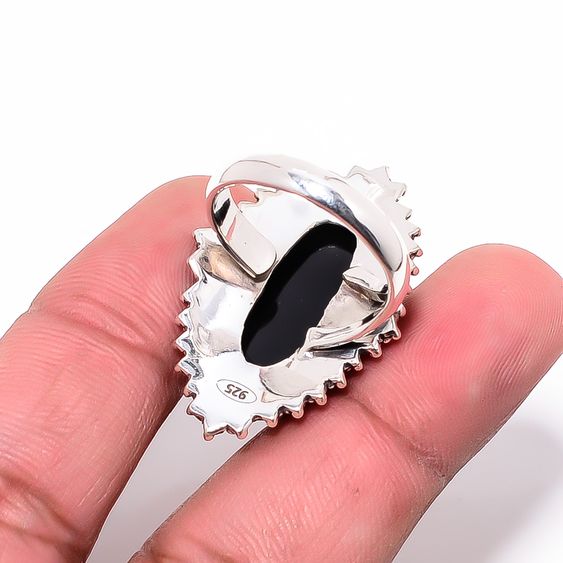 Black Onyx - Brazil 925 Sterling Silver Ring