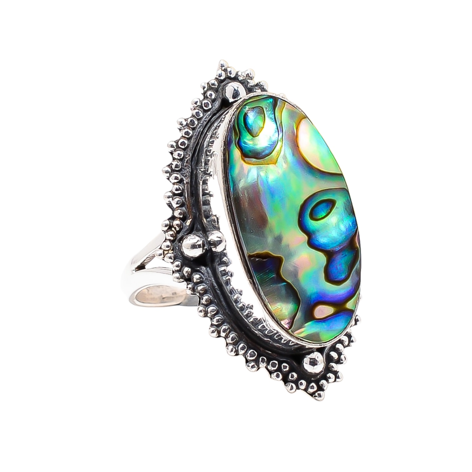 Mermaid Dream Abalone Shell - Australia 925 Sterling Silver Ring