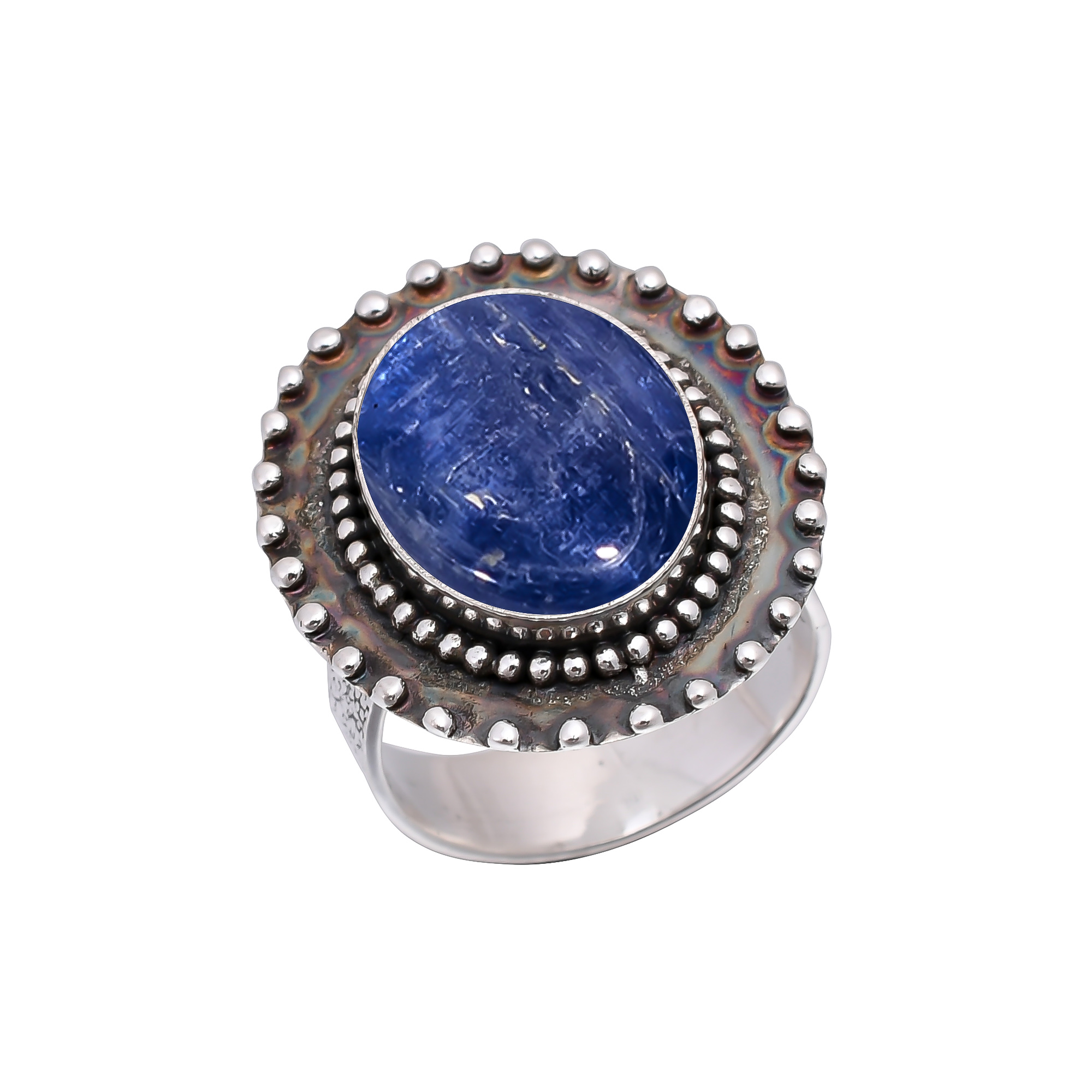 Kyanite - Nepal 925 Sterling Silver Ring
