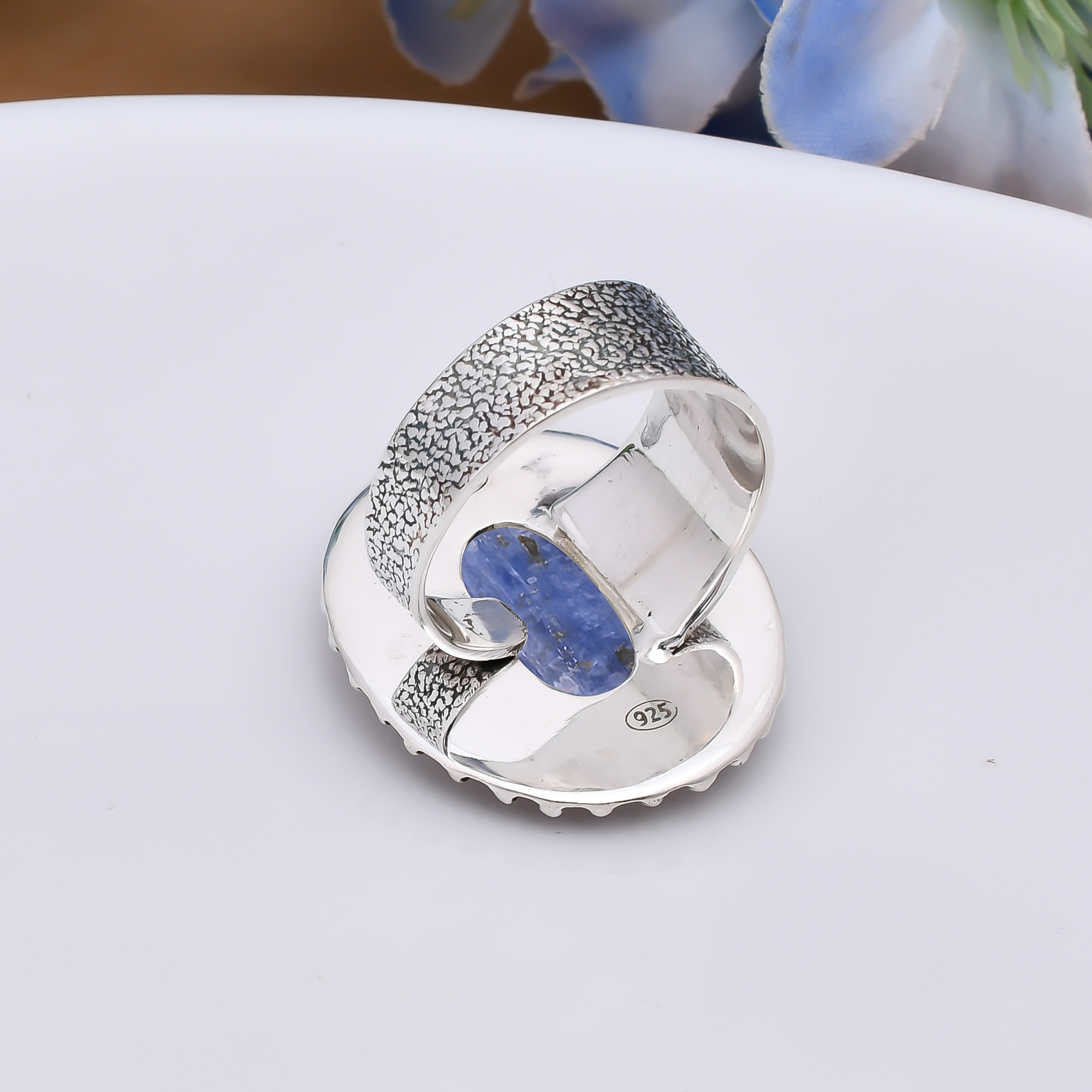Kyanite - Nepal 925 Sterling Silver Ring