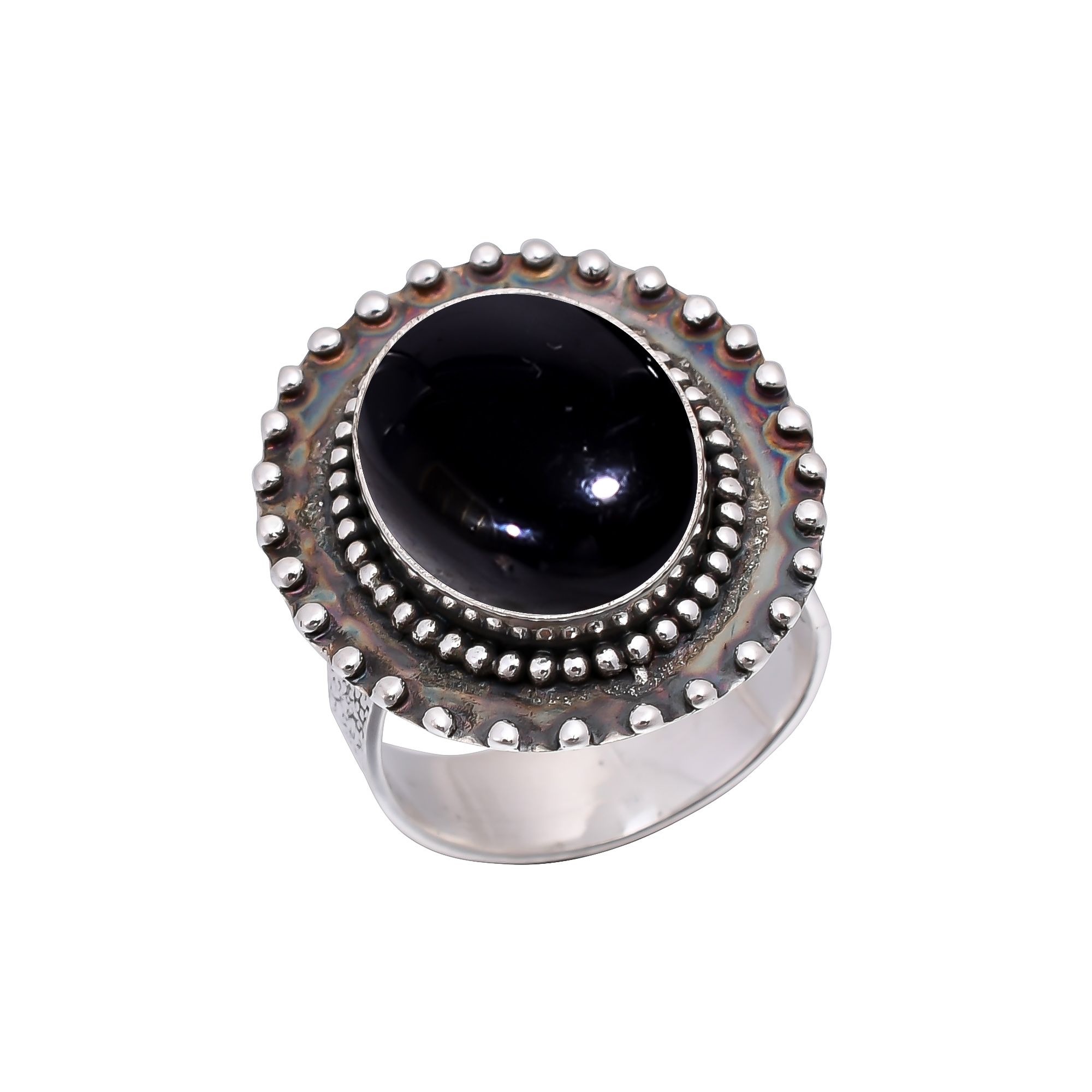 Black Onyx - Brazil 925 Sterling Silver Ring